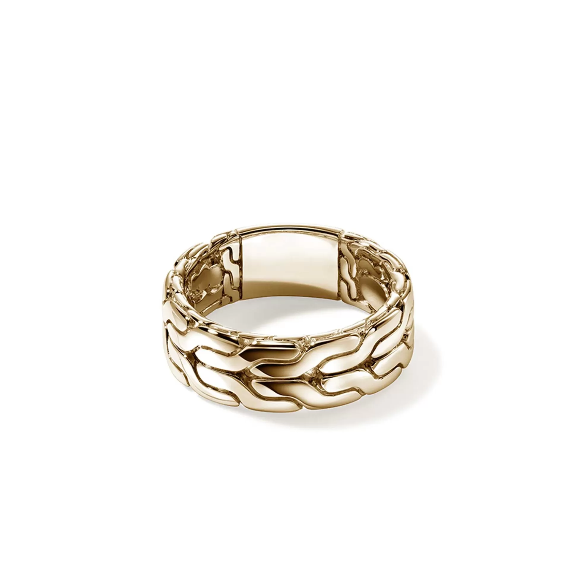 Cheap John Hardy Carved Chain Ring, Gold