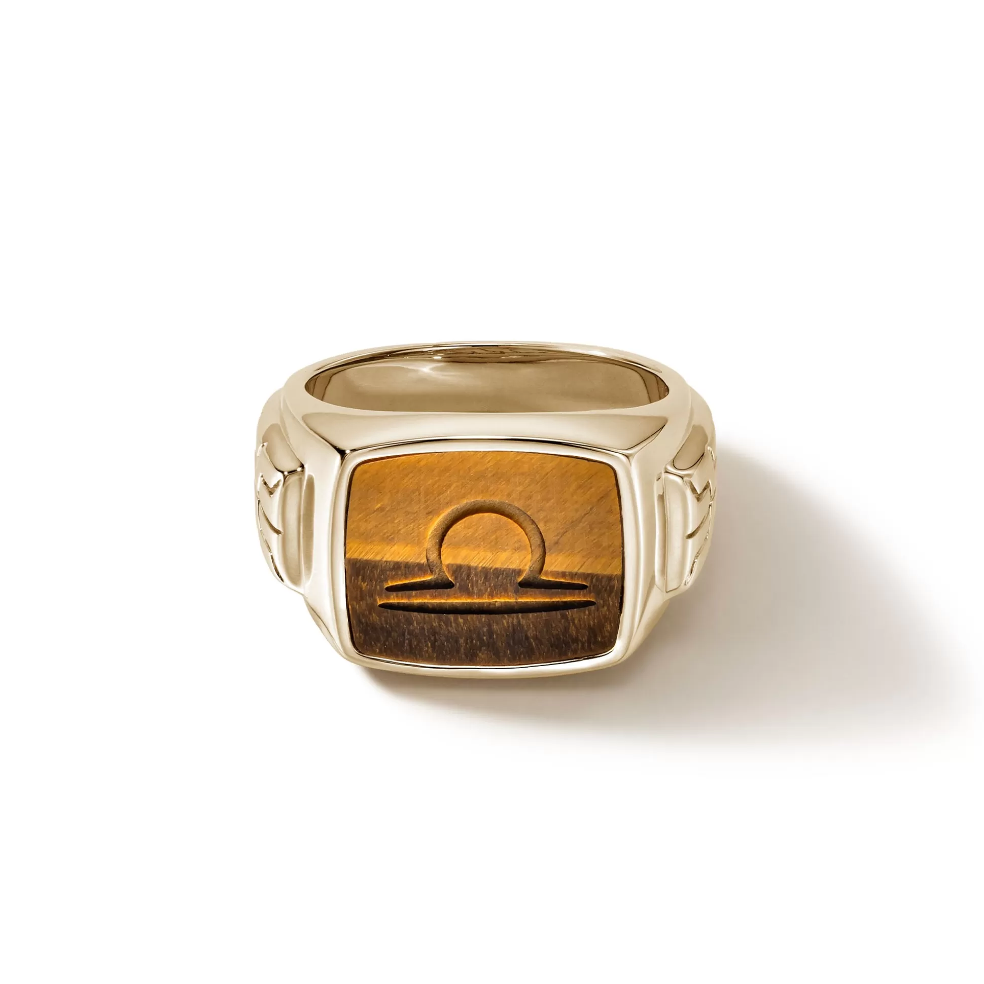 Shop John Hardy Carved Signet Ring, Gold