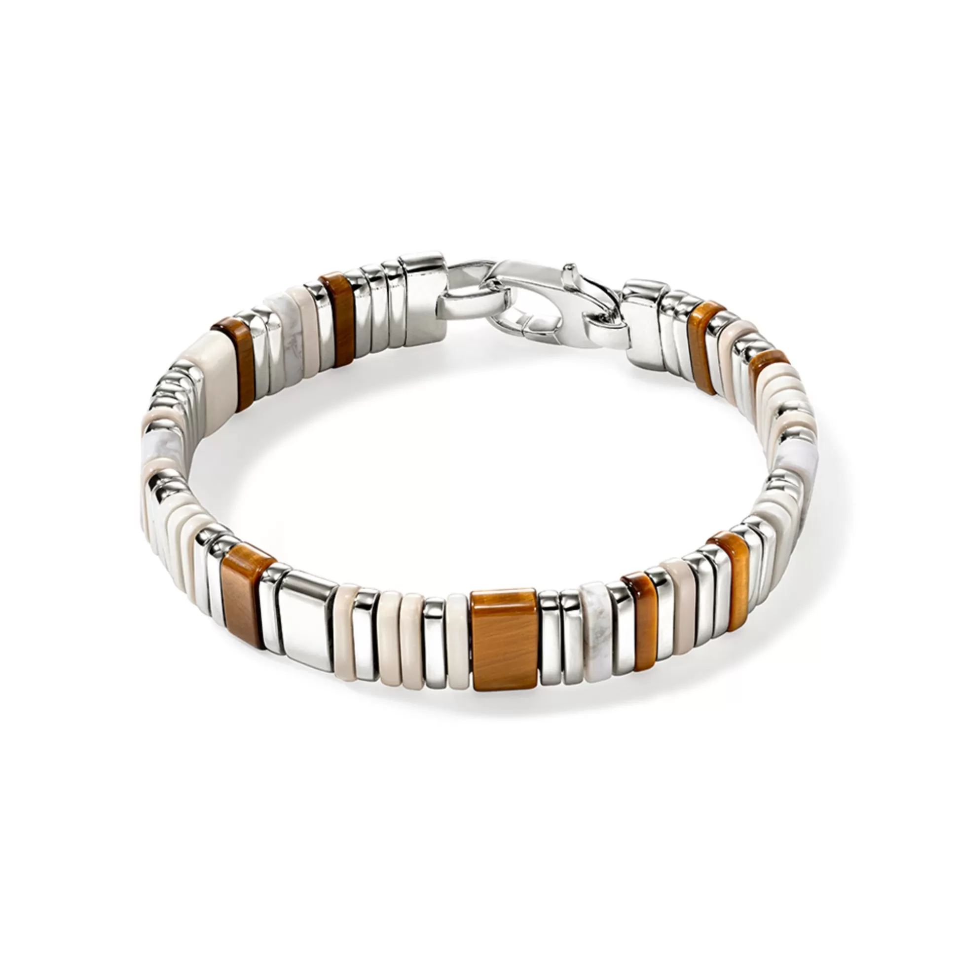 Shop John Hardy Colorblock Bracelet, Silver