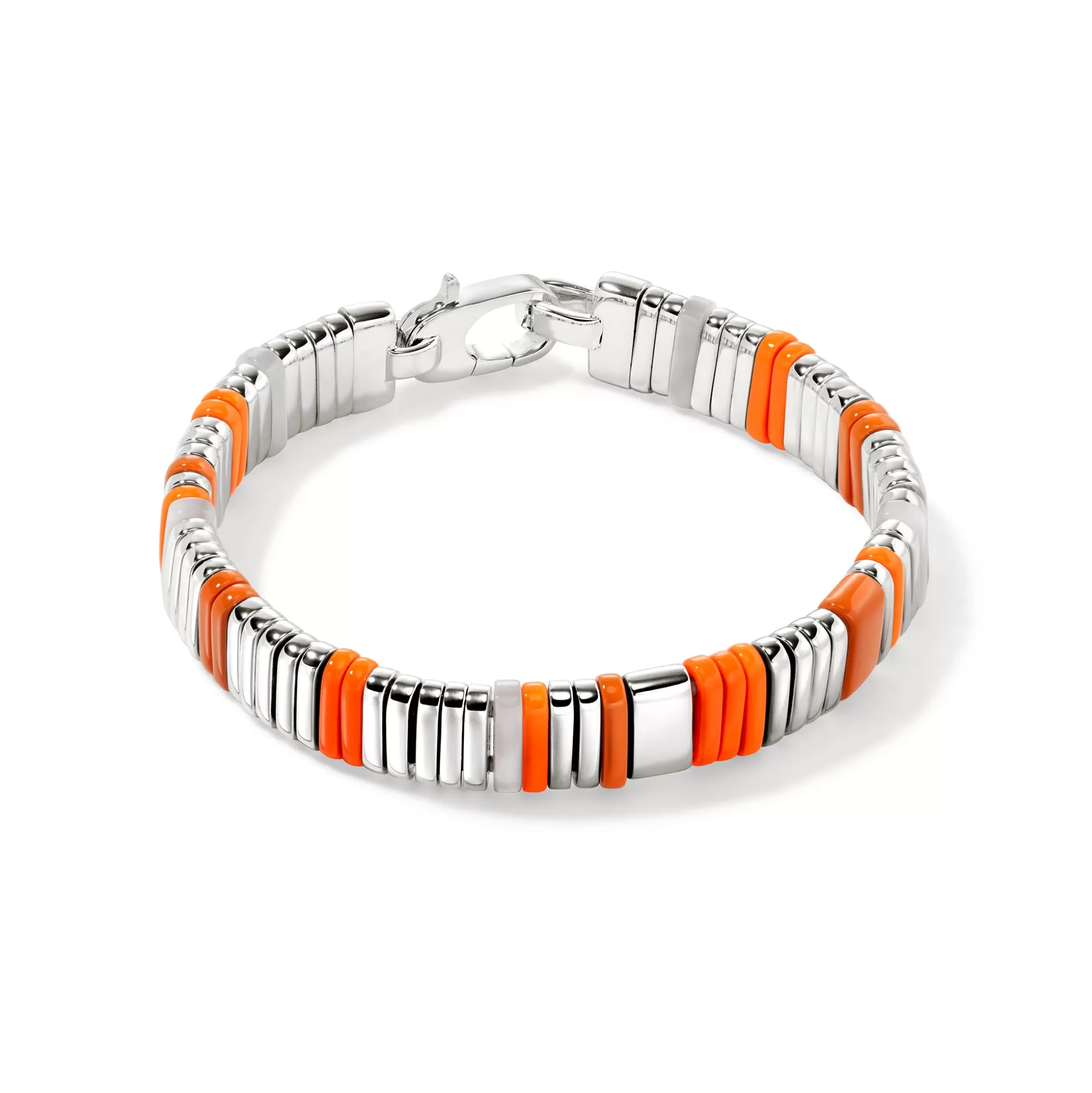 Hot John Hardy Colorblock Bracelet, Silver