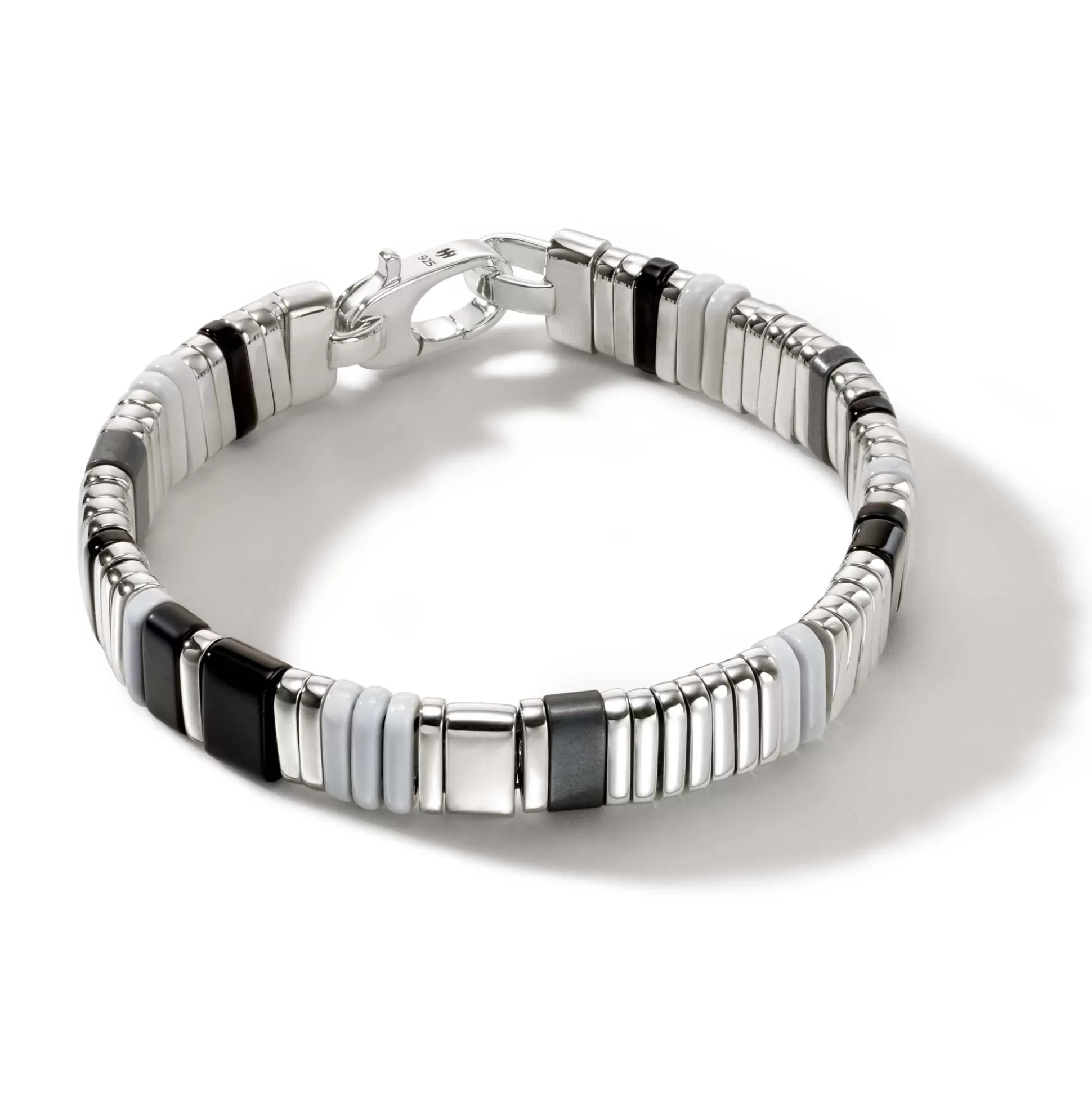 Hot John Hardy Colorblock Bracelet, Silver