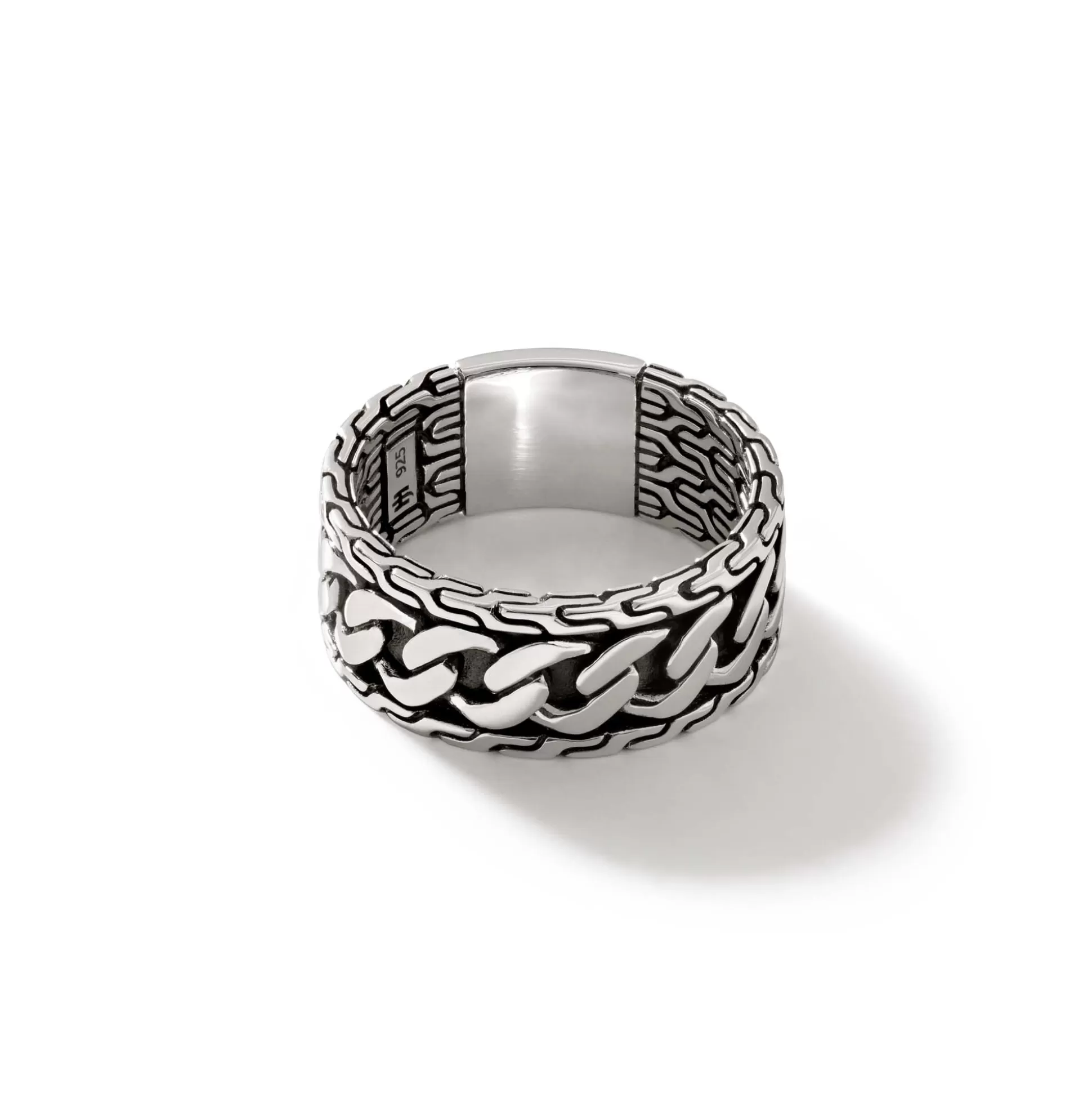 Flash Sale John Hardy Curb Chain Band Ring, Sterling Silver