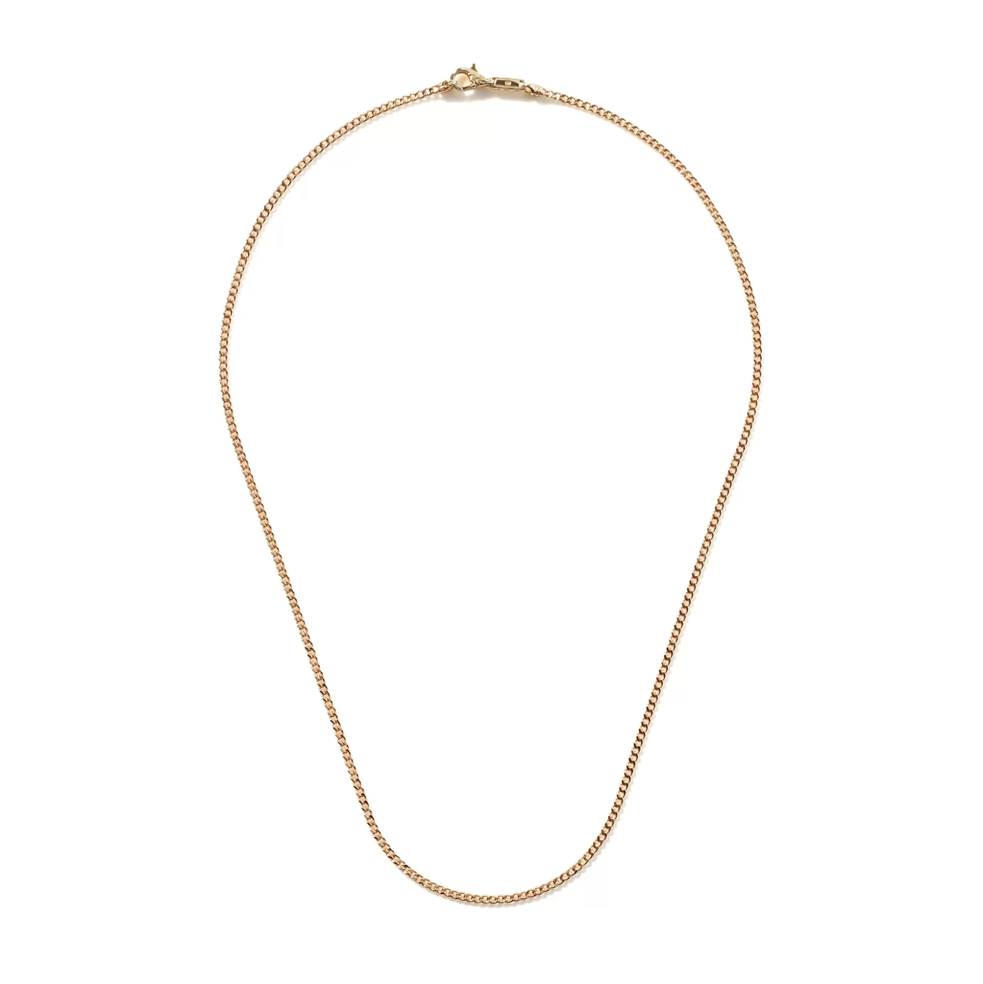 Outlet John Hardy Curb Chain Necklace, Gold, 2MM