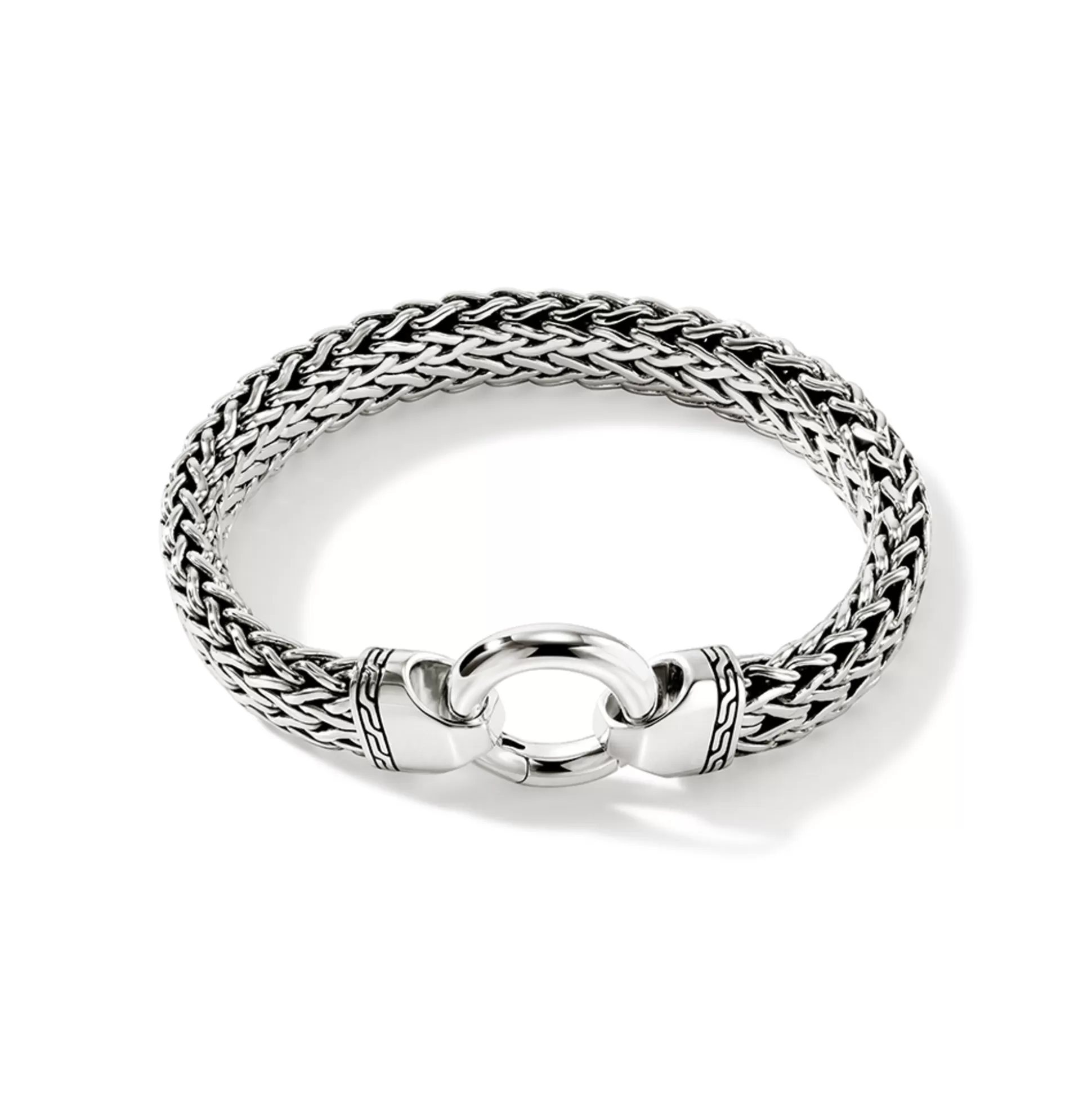 Best John Hardy Flat Chain Bracelet, Sterling Silver, 11MM