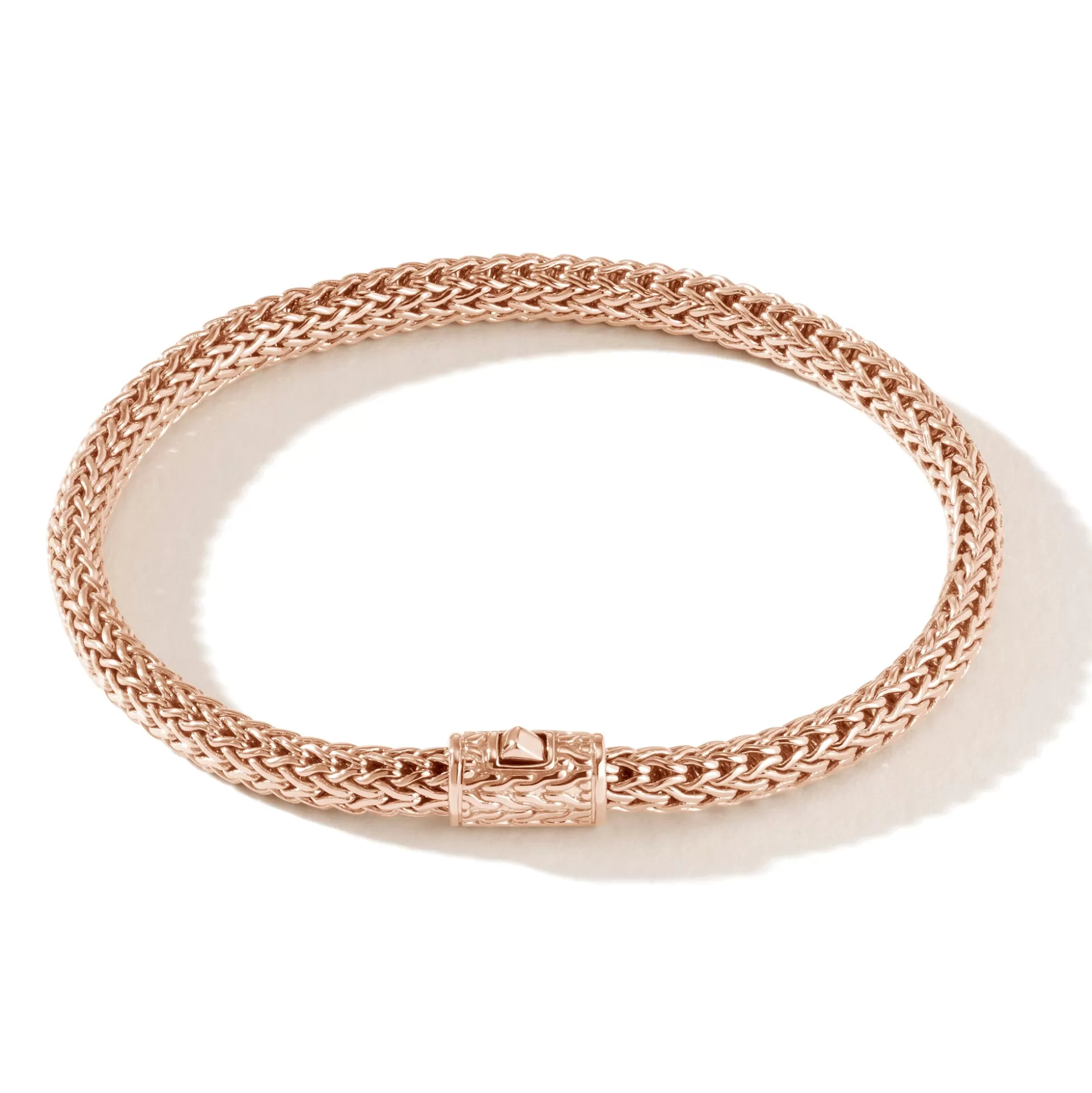 New John Hardy Icon Bracelet, Rose Gold, 5MM