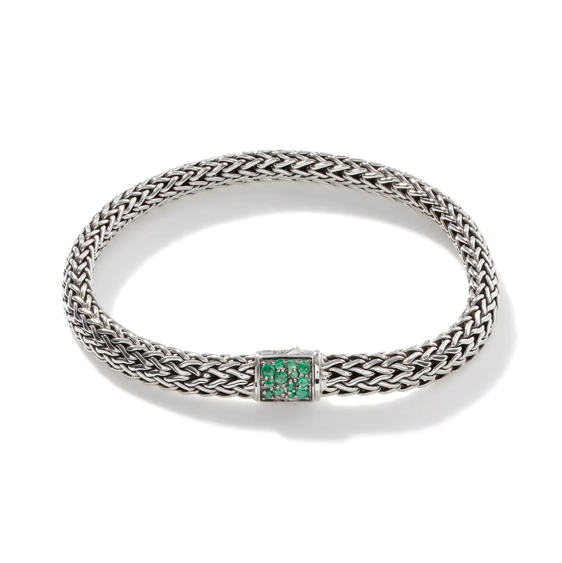 Clearance John Hardy Icon Bracelet, Sterling Silver, Pavé, 6.5MM