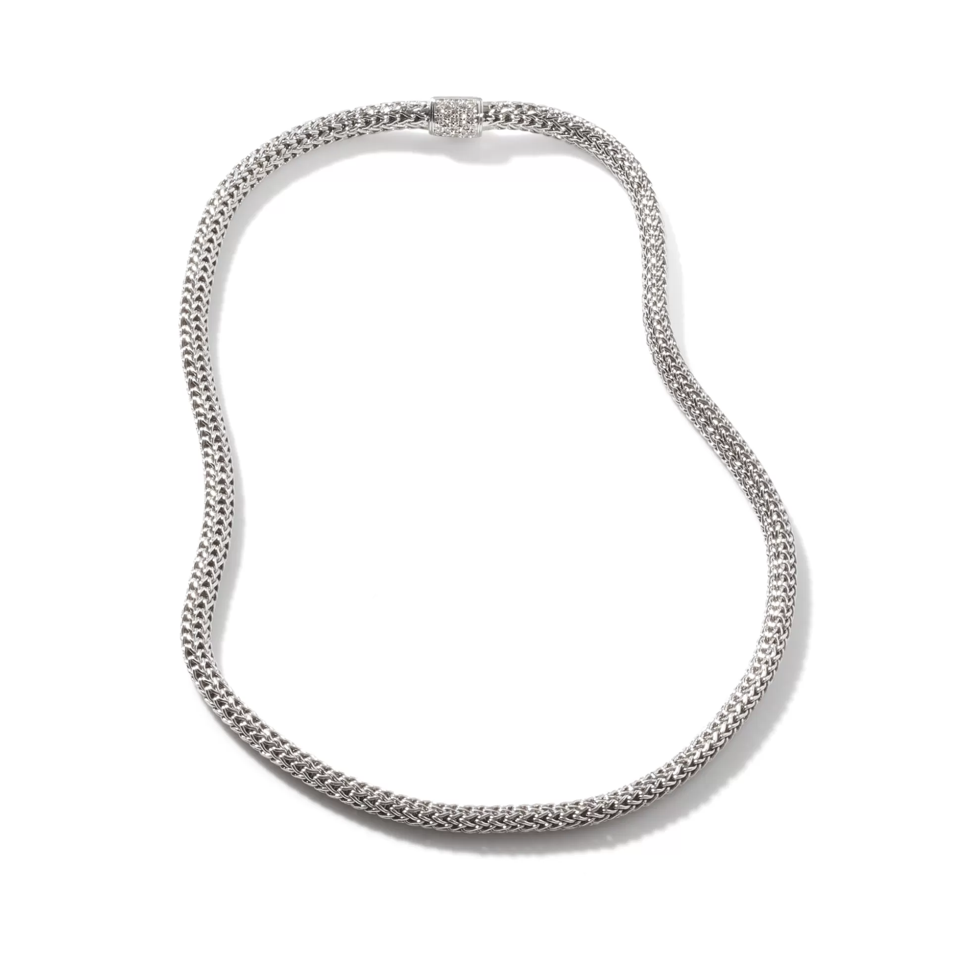 Shop John Hardy Icon Necklace, Diamonds, 5MM