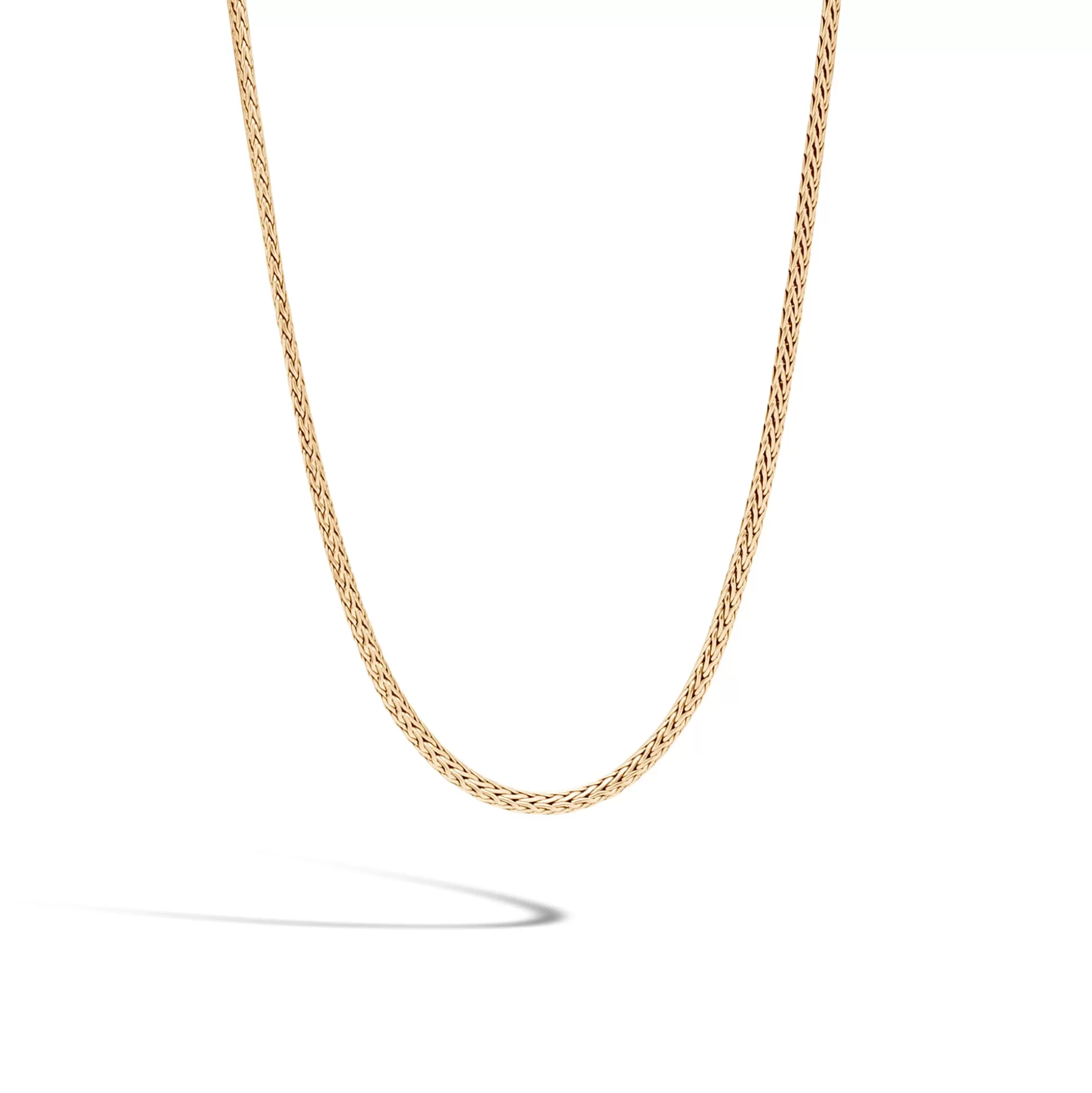 Fashion John Hardy Icon Necklace, Gold, 2.5MM