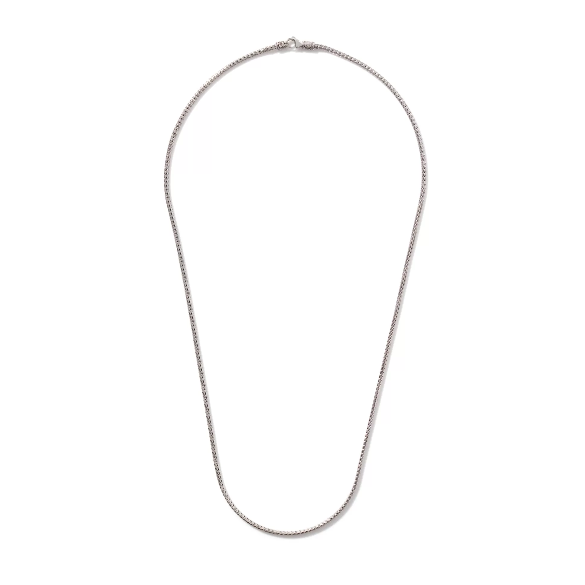 Fashion John Hardy Icon Necklace, Sterling Silver, 2.5MM