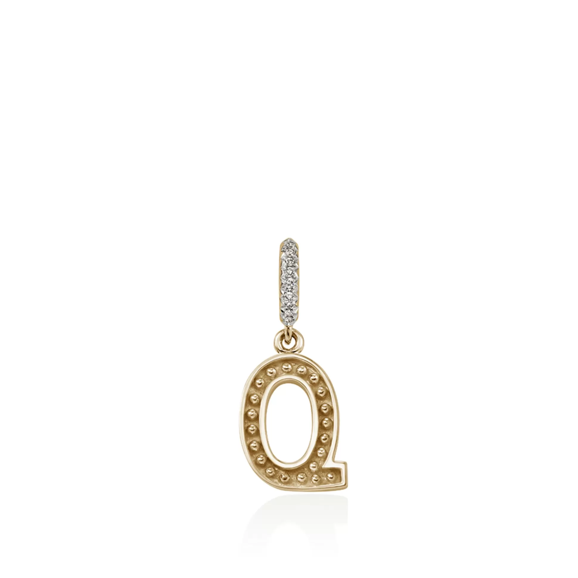 Cheap John Hardy Initial Pendant, Gold, Diamonds