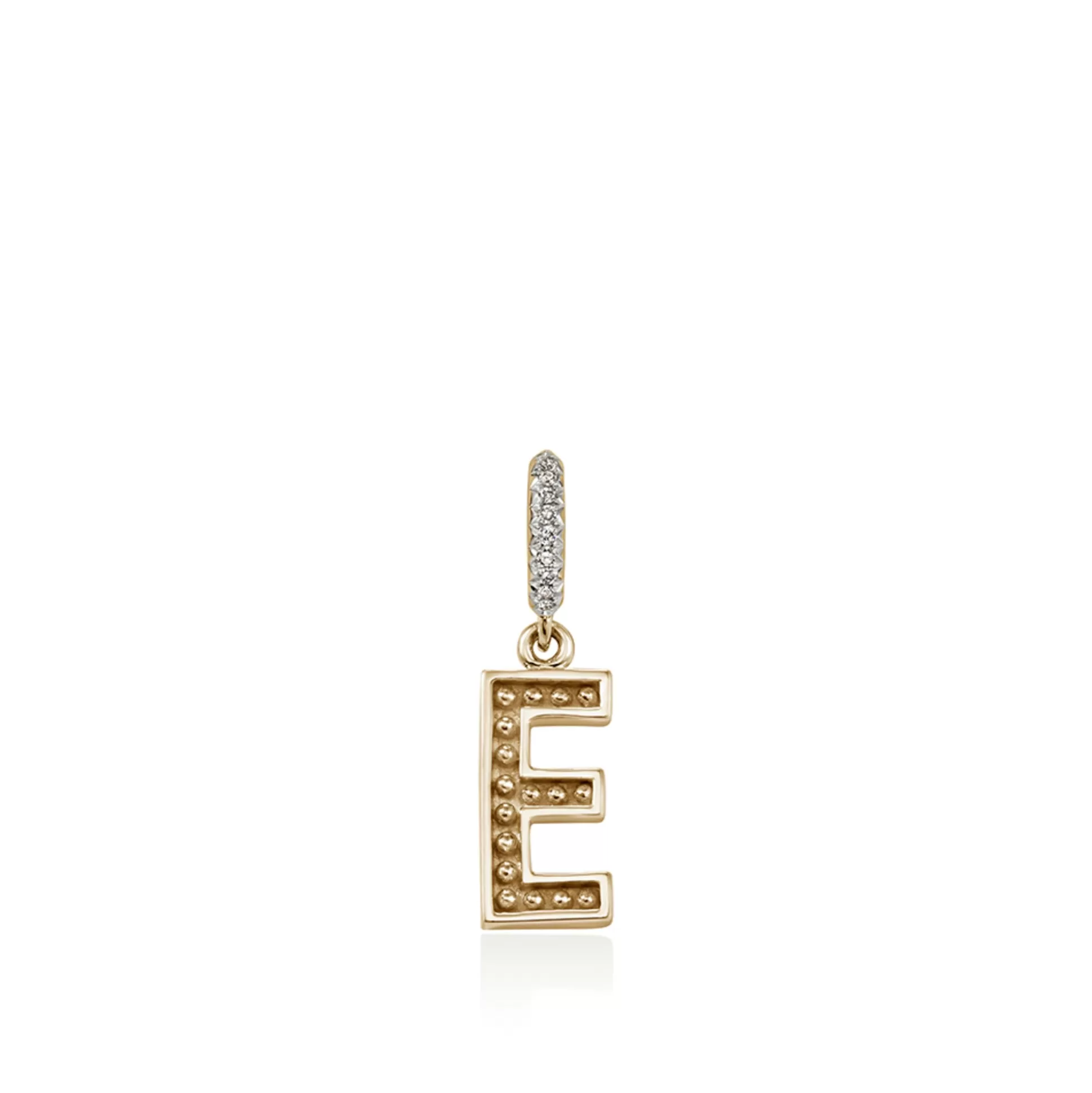 Best John Hardy Initial Pendant, Gold, Diamonds