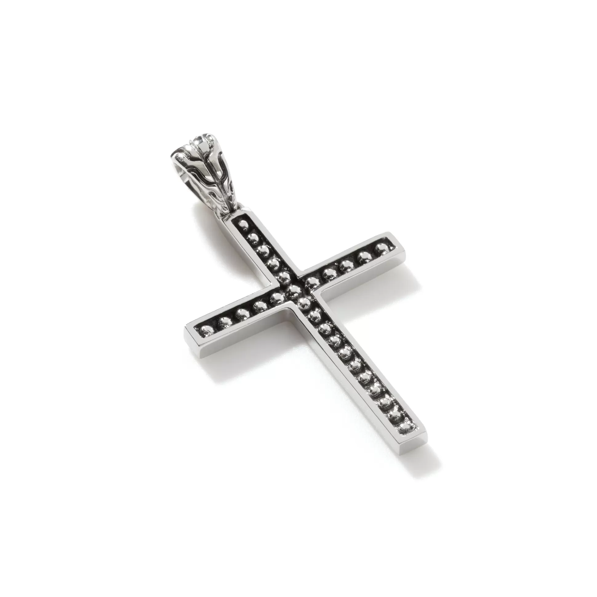 New John Hardy Jawan Cross Pendant Necklace, Sterling Silver