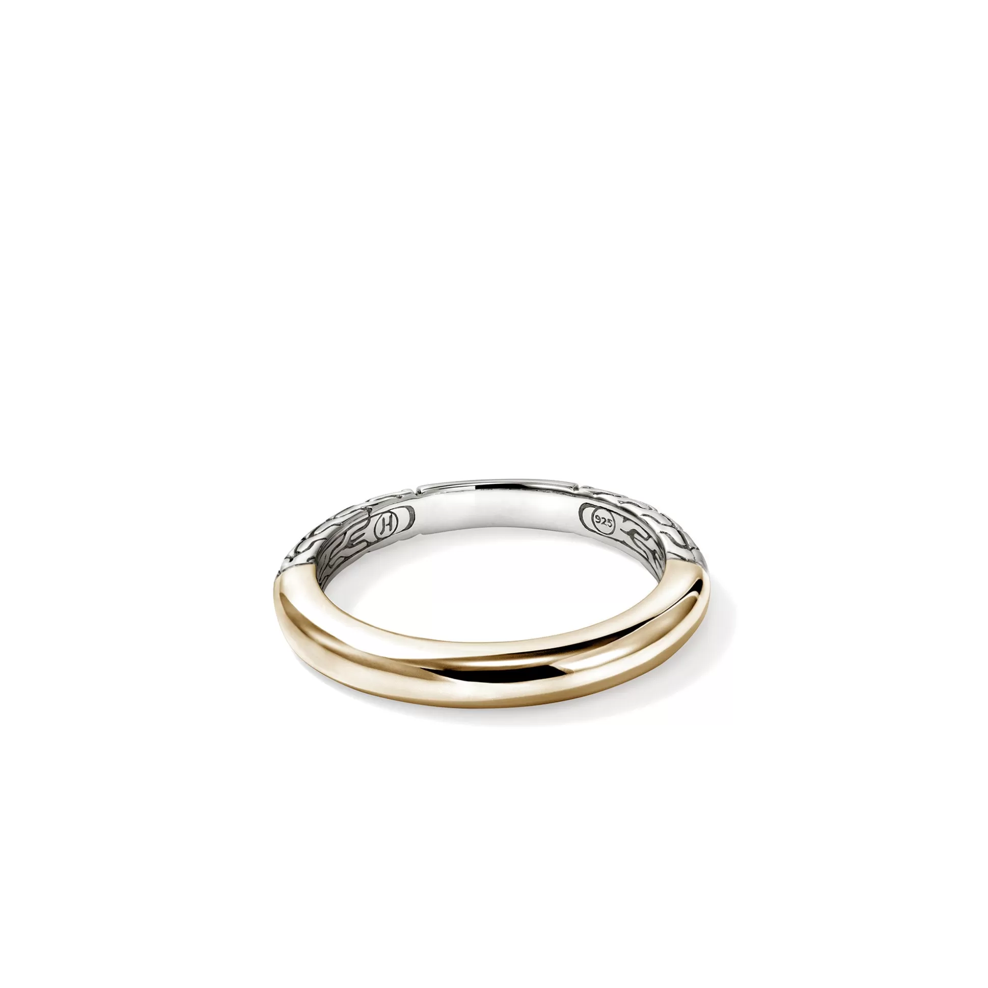 Best John Hardy JH Essential Band Ring, Gold, Sterling Silver, 3MM