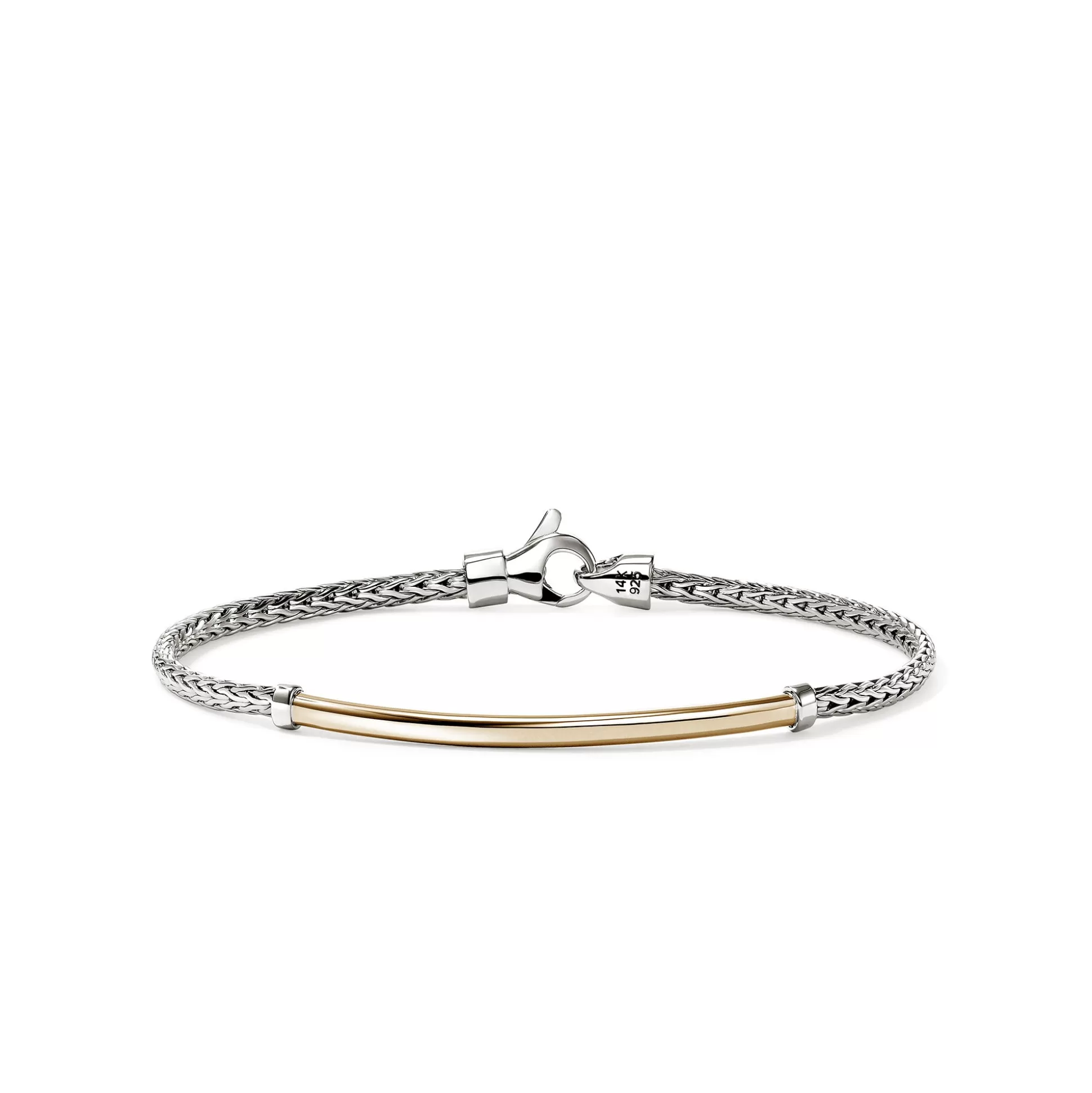 Cheap John Hardy JH Essential Bracelet, Gold, Sterling Silver, 2.5MM