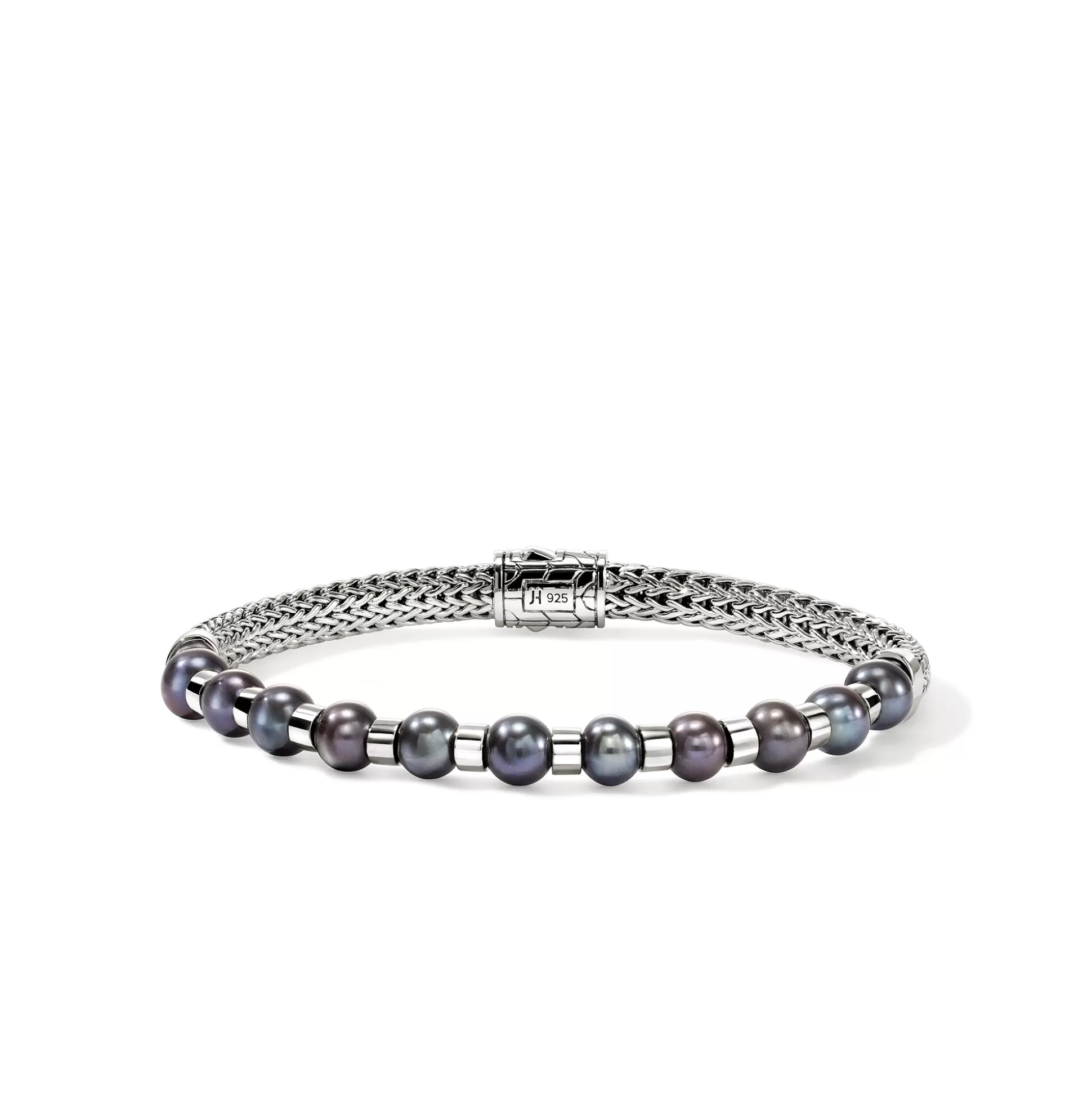 Discount John Hardy JH Essential Grey Pearl Bracelet, Sterling Silver