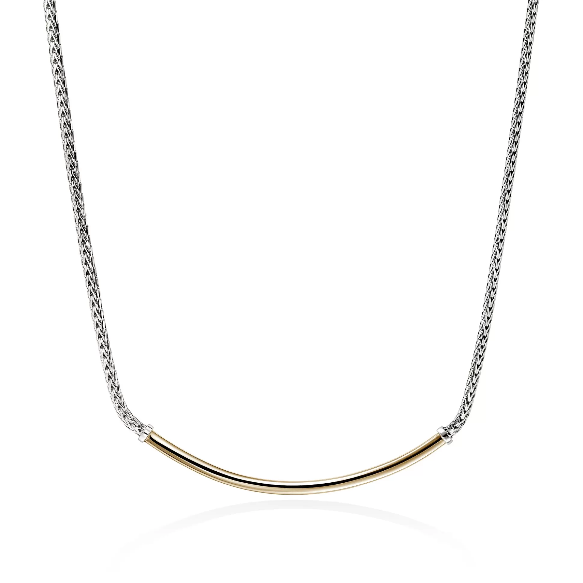 Store John Hardy JH Essential Necklace, Gold, Sterling Silver, 2.5MM