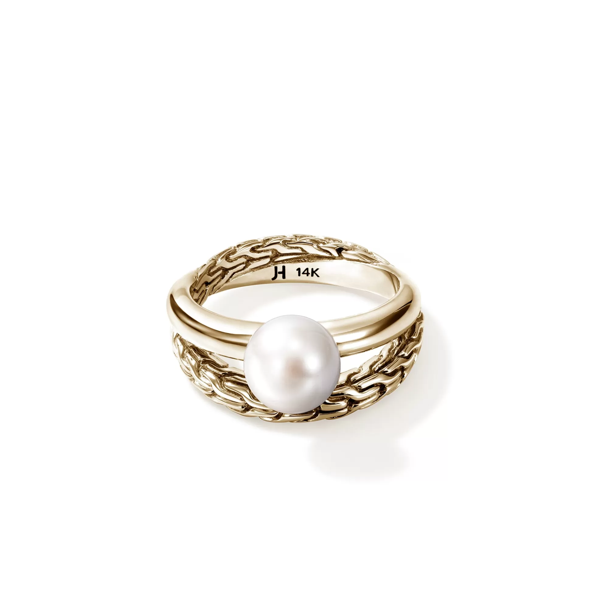 Best John Hardy JH Essential Pearl Ring, Gold, Pearl