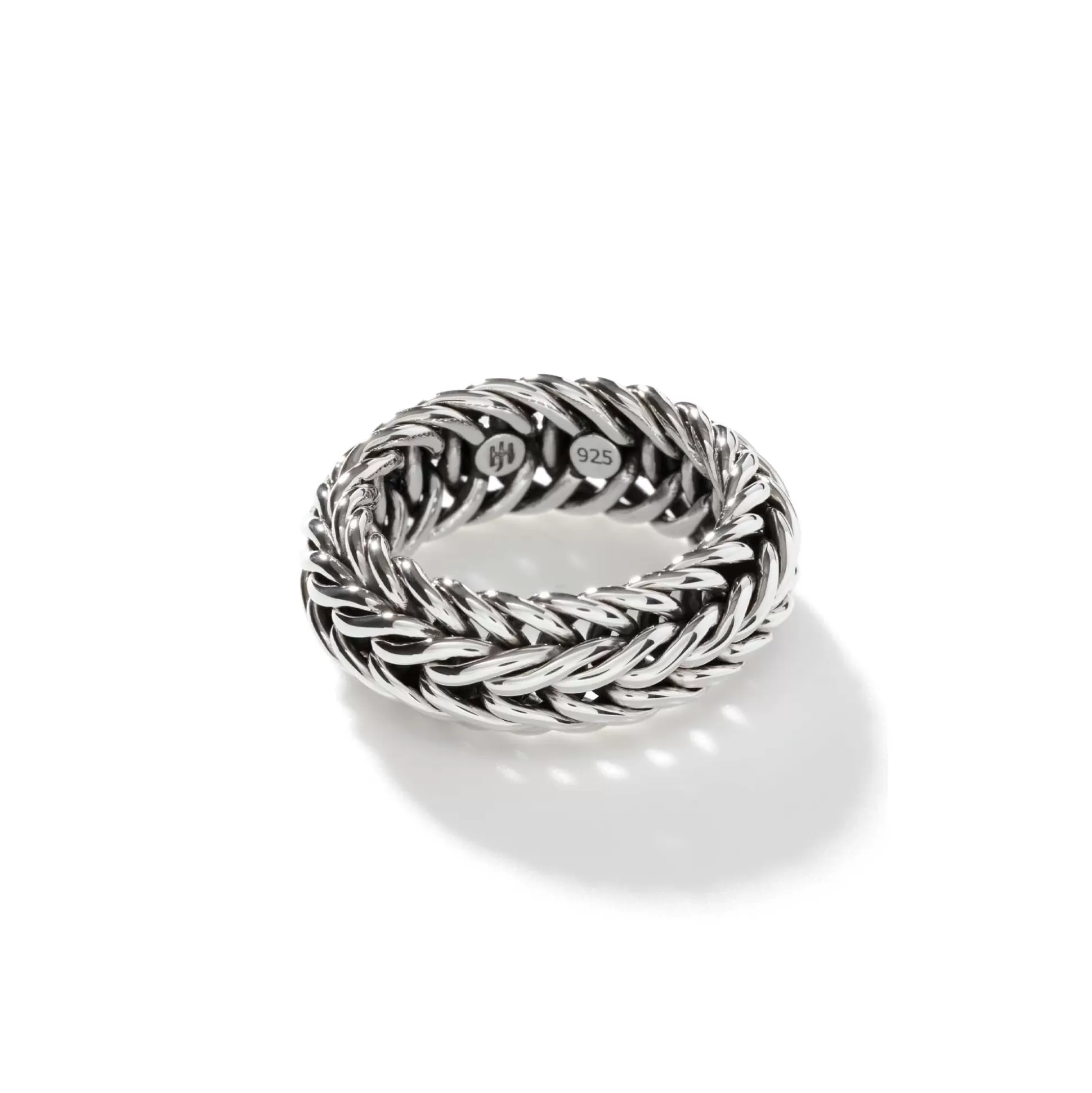 Online John Hardy Kami Chain Band Ring, Sterling Silver, Wide