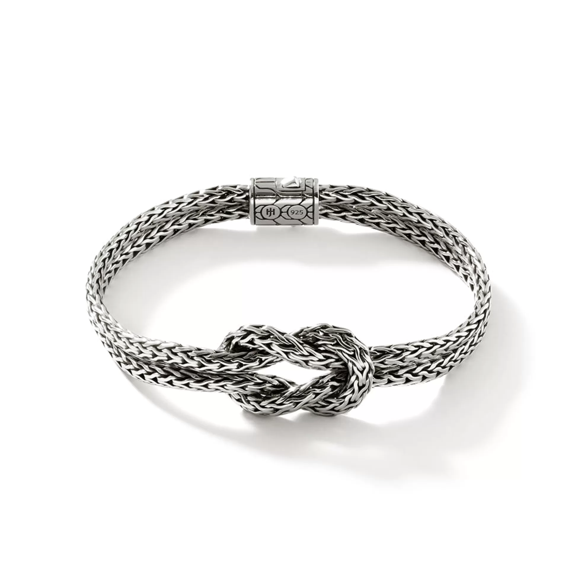 Hot John Hardy Love Knot Bracelet, Sterling Silver, 7MM