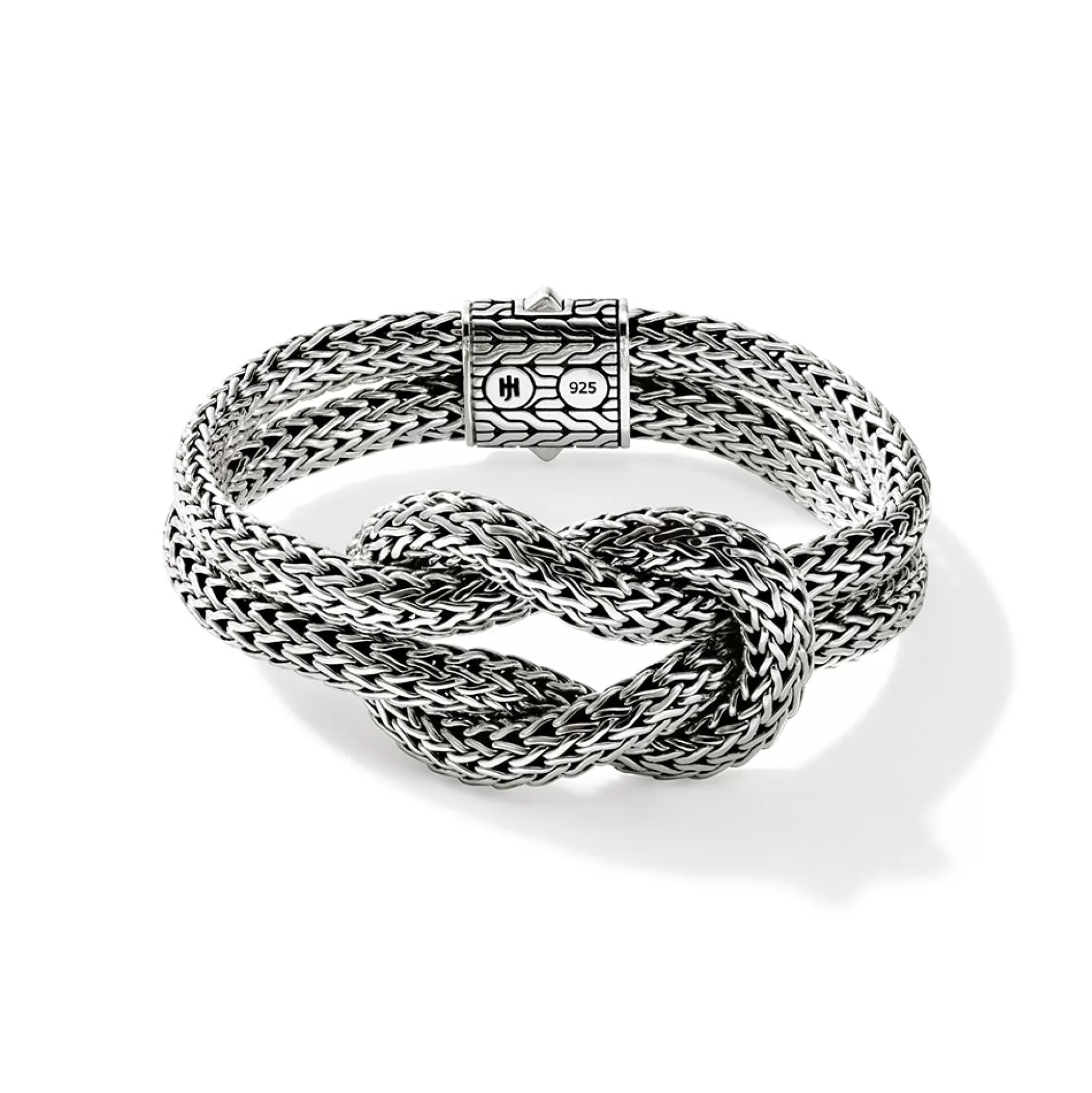 Fashion John Hardy Love Knot Bracelet, Sterling Silver, 13MM