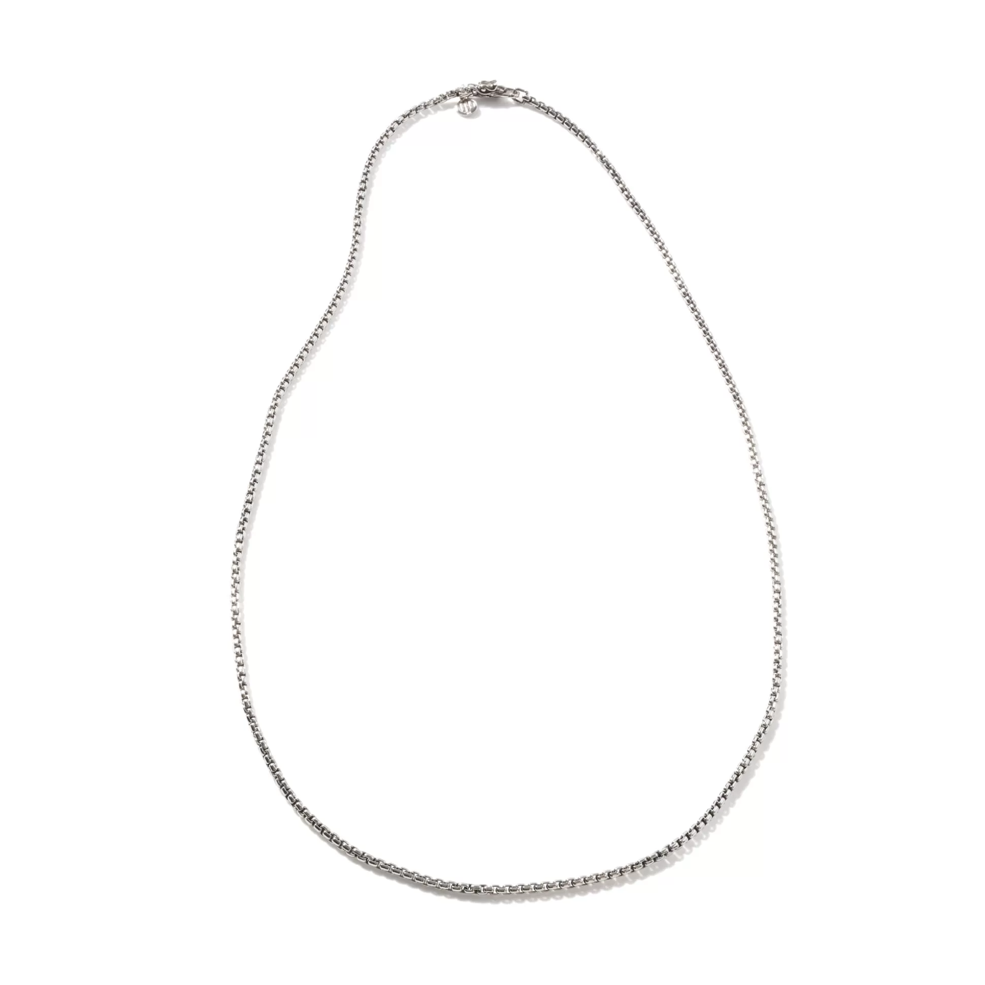 Best Sale John Hardy Naga Box Chain Necklace, Silver, 2.7MM