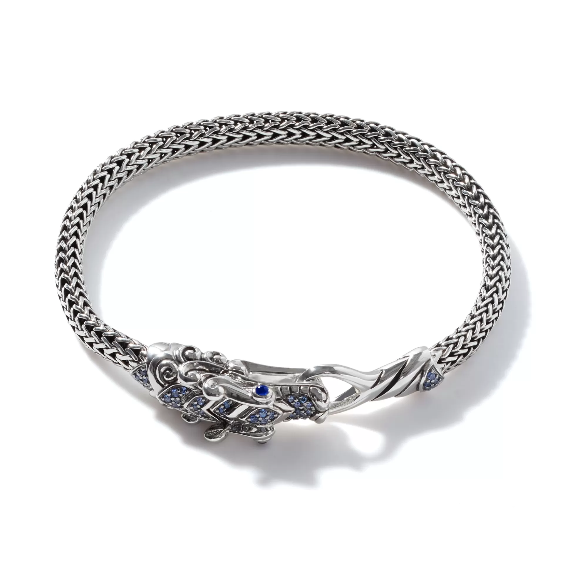 Discount John Hardy Naga Bracelet, Sterling Silver, Pavé, 5MM