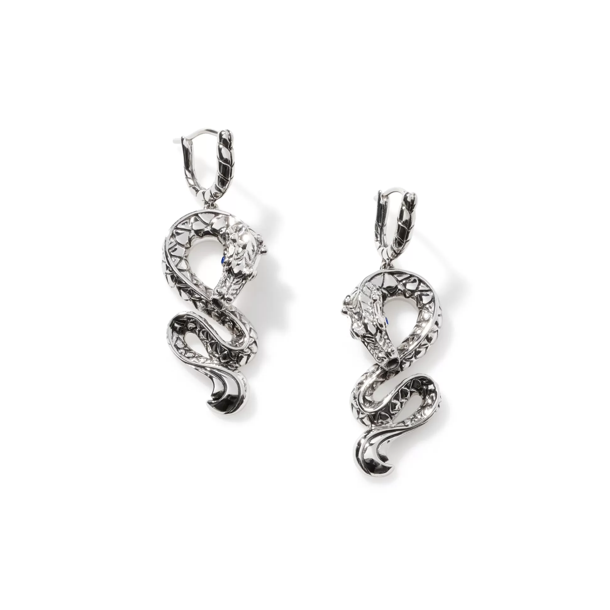 Best Sale John Hardy Naga Drop Earrings, Sterling Silver