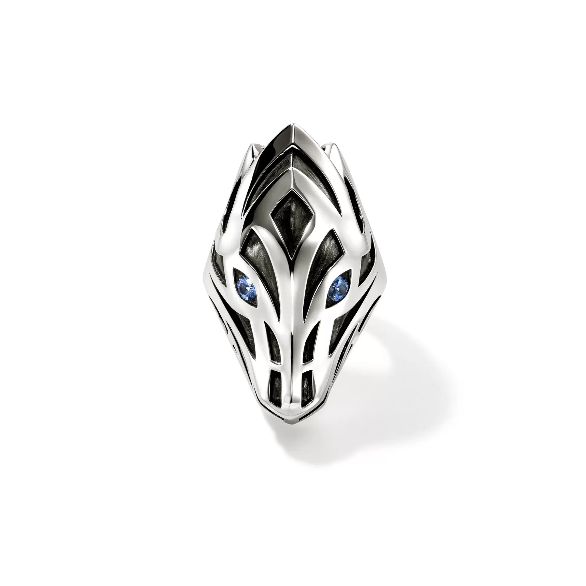 Cheap John Hardy Naga Ring, Sterling Silver, Blue Sapphire