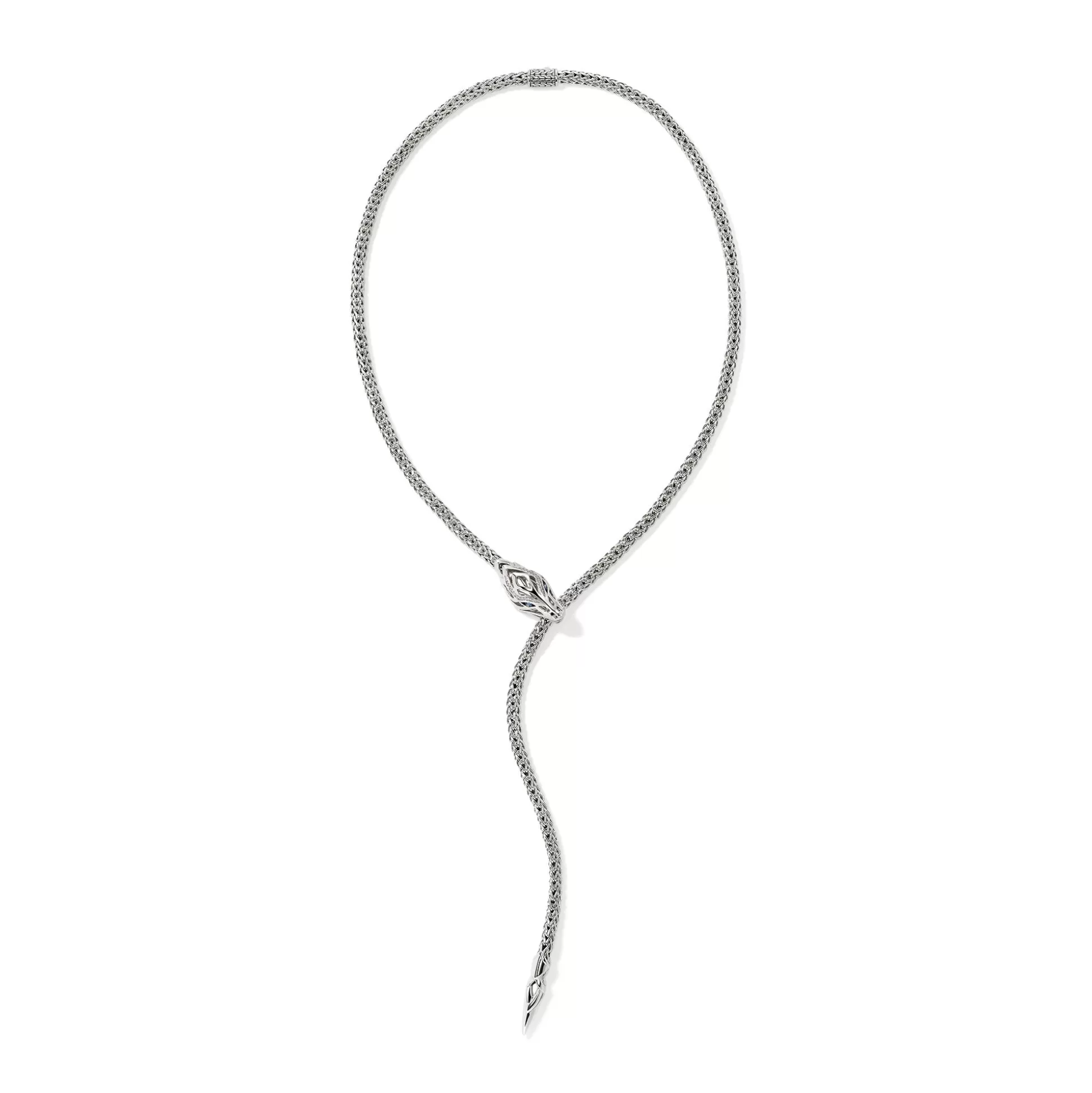 Discount John Hardy Naga Y Necklace, Sterling Silver, 4.4MM