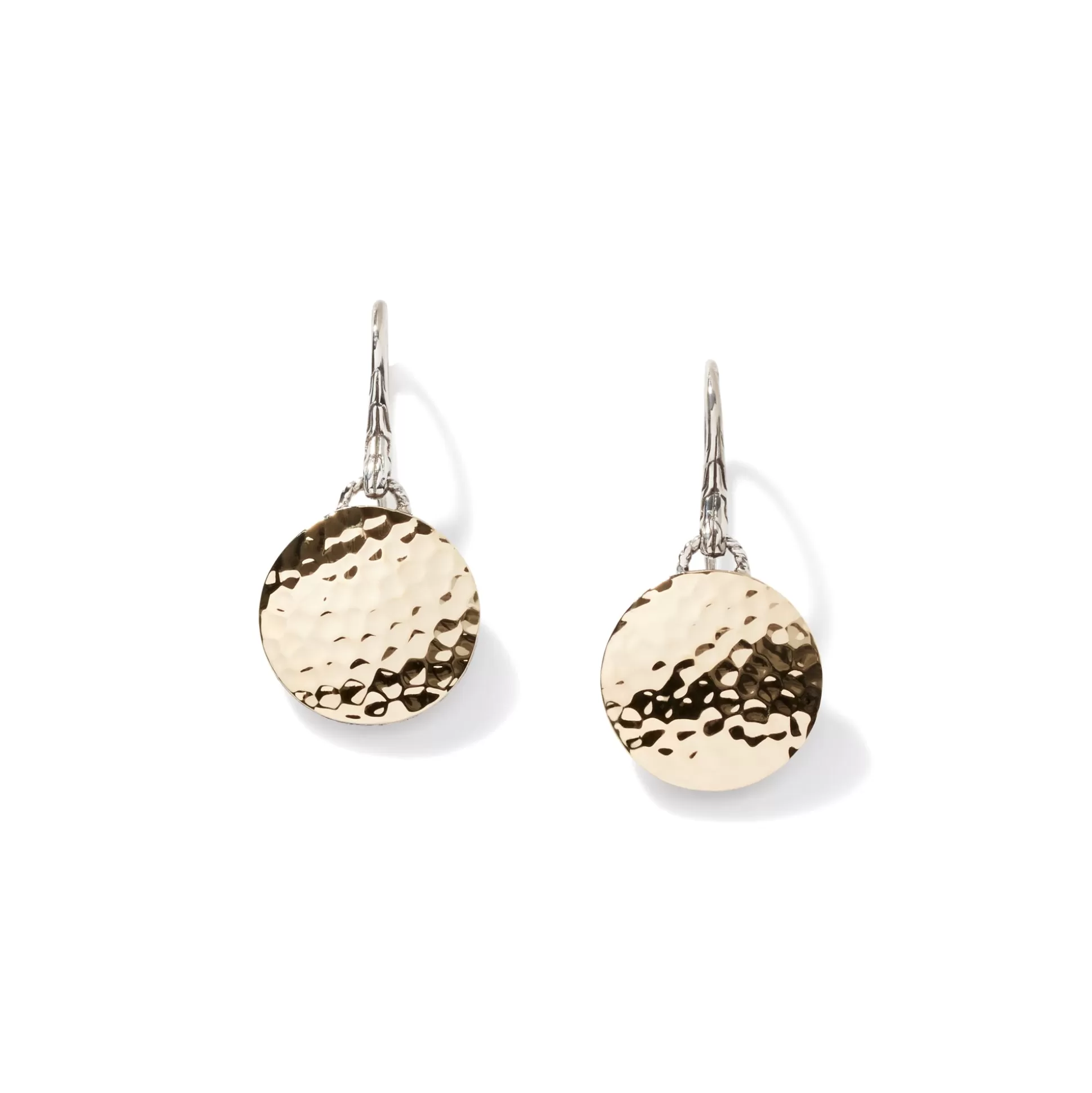 Online John Hardy Palu Dot Drop Earrings, Gold, Sterling Silver