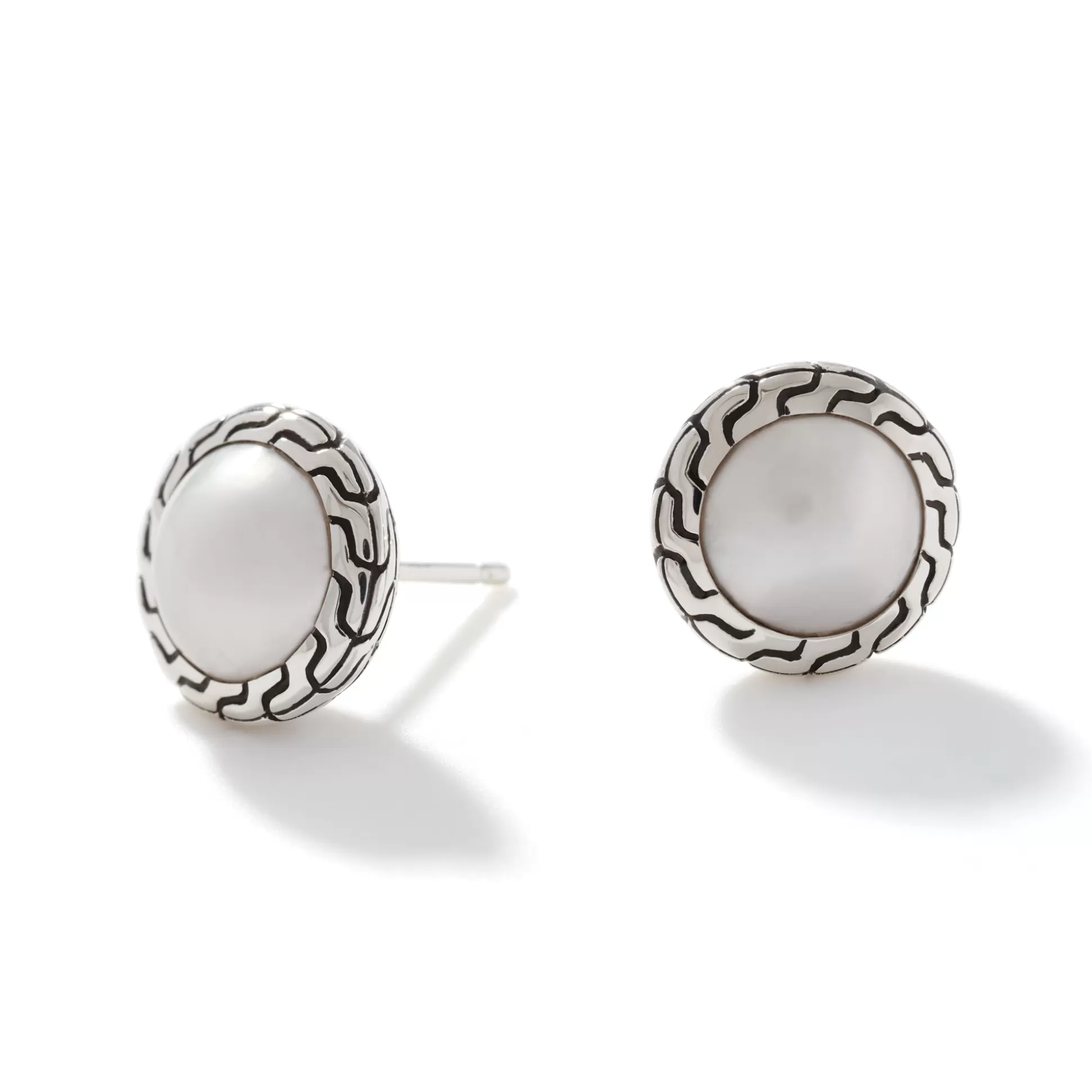 Store John Hardy Pearl Stud Earrings, Sterling Silver