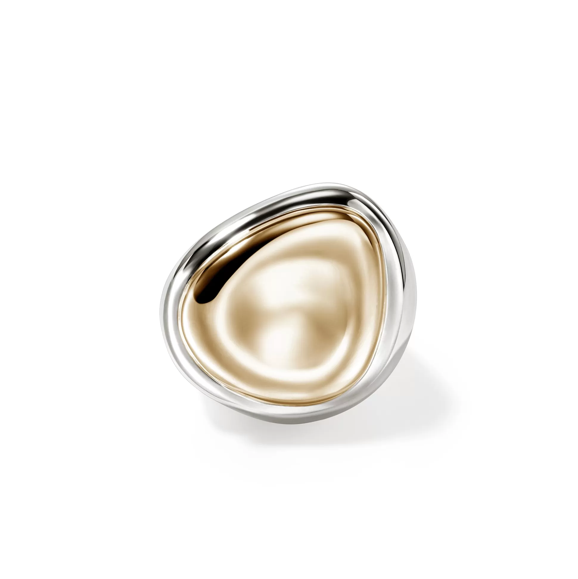 Clearance John Hardy Pebble Ring, Sterling Silver, Gold