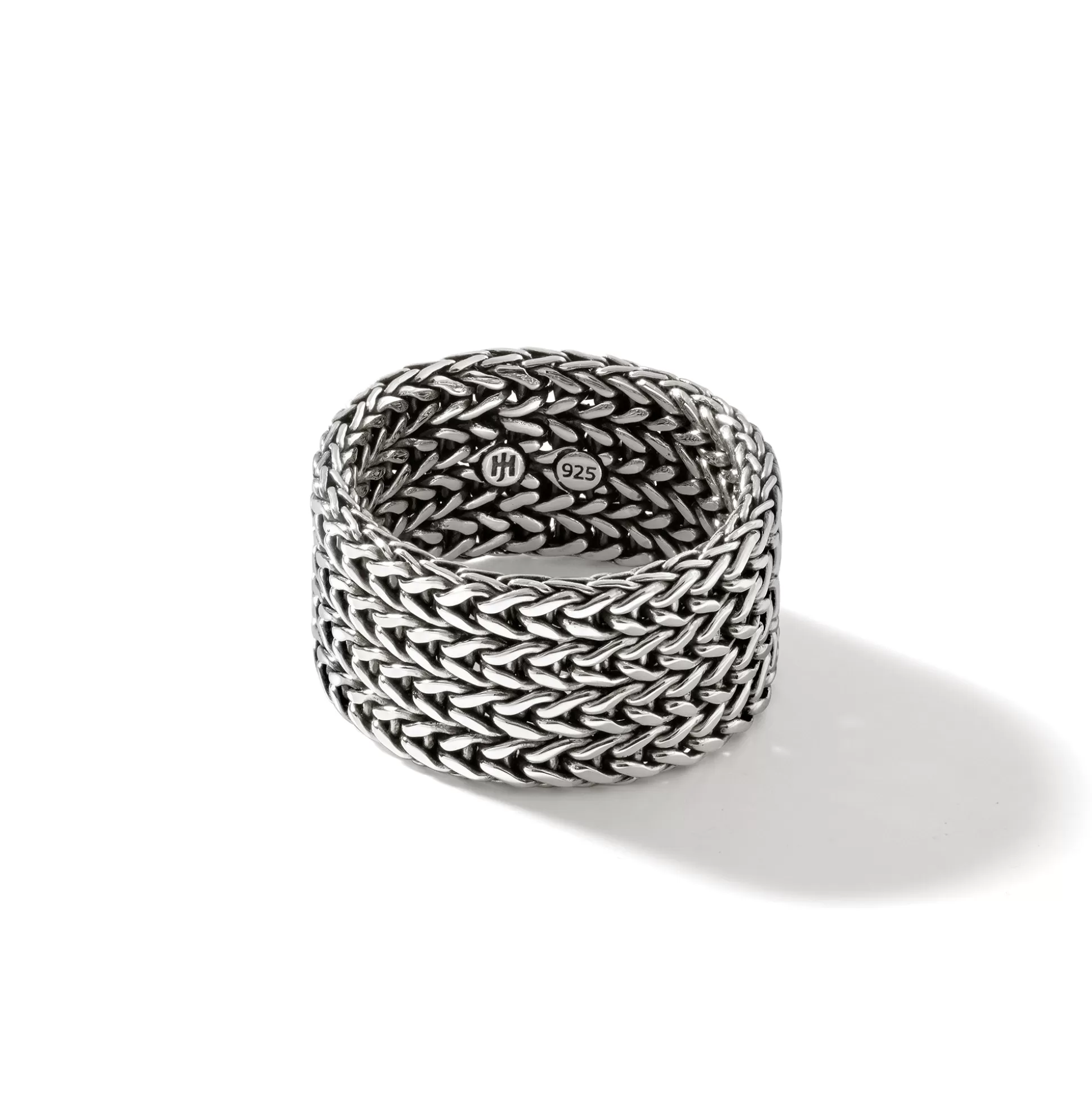 Clearance John Hardy Rata Chain Band Ring, Sterling Silver, Wide