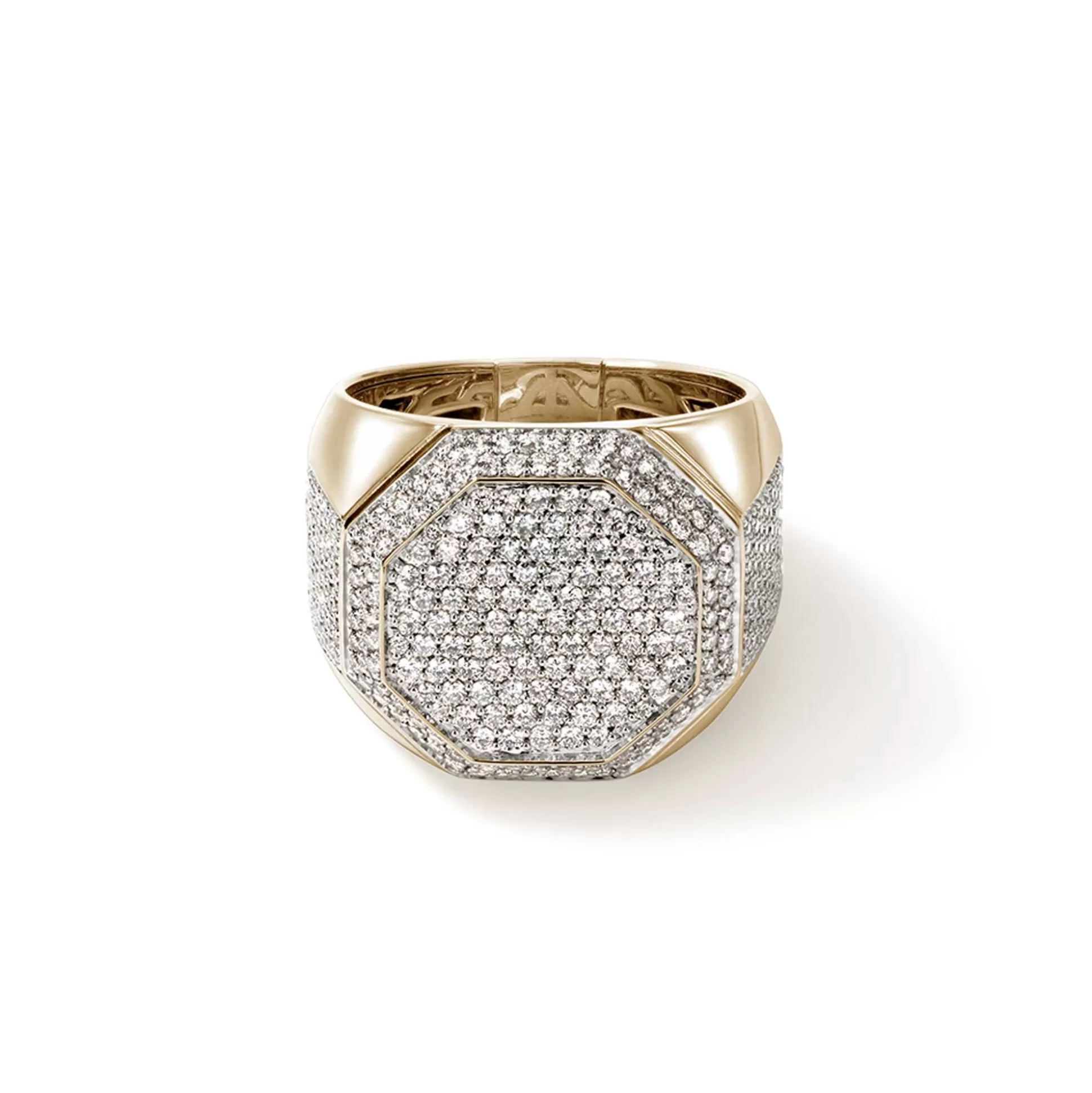 Clearance John Hardy Signet Ring, Gold, Diamonds