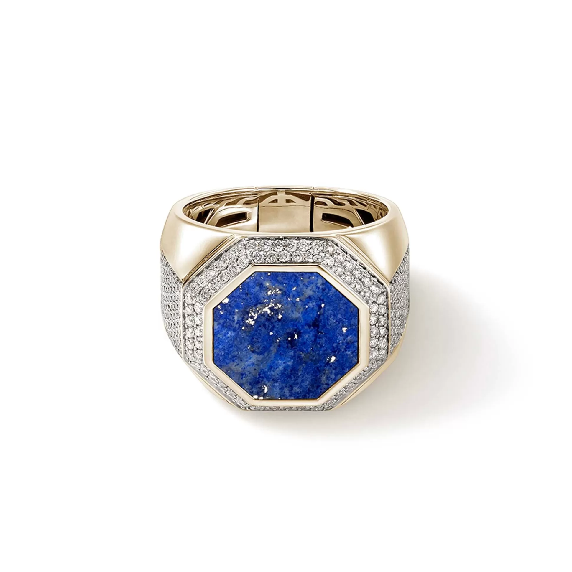 Outlet John Hardy Signet Ring, Gold, Diamonds