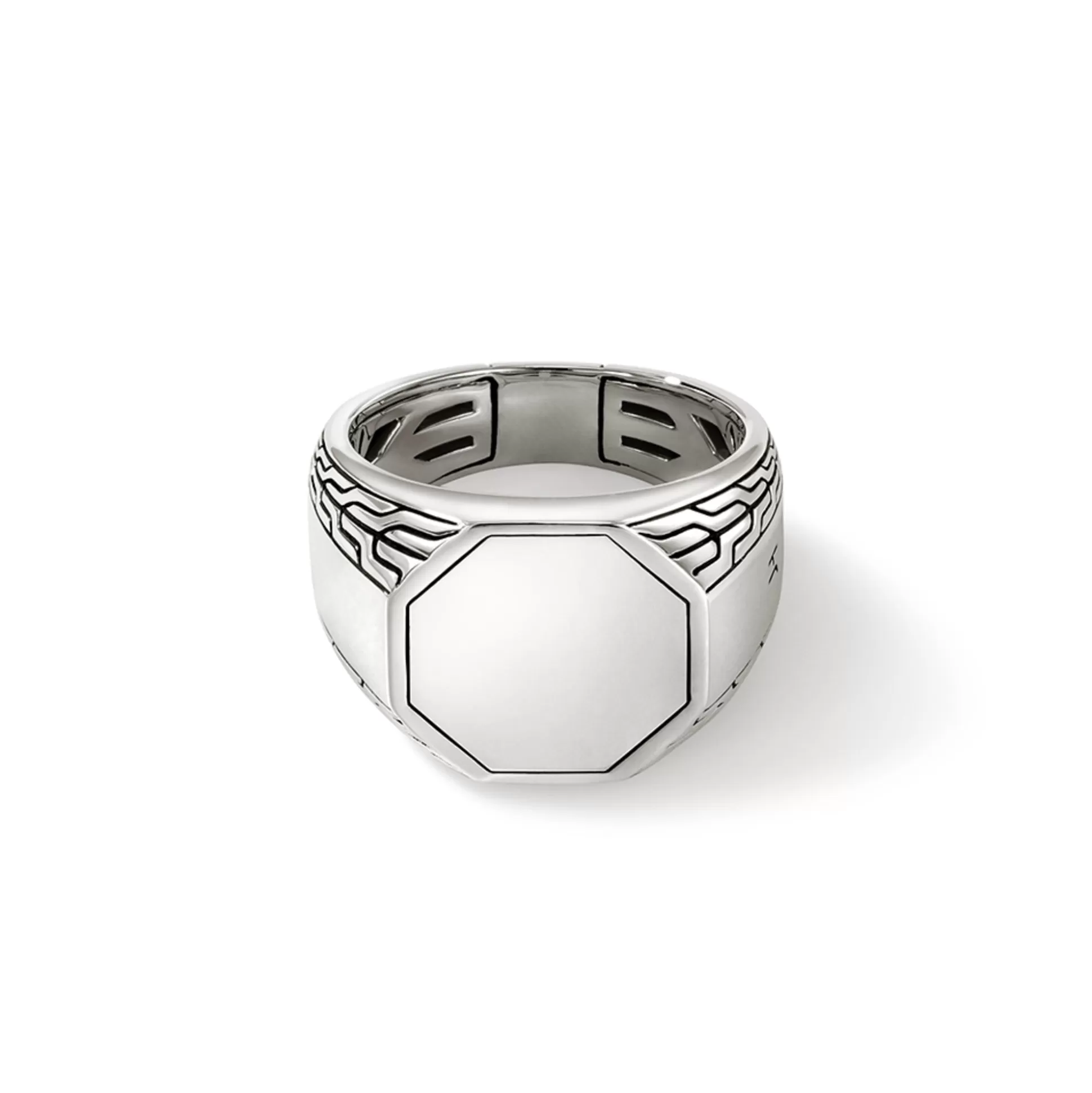 Shop John Hardy Signet Ring, Sterling Silver