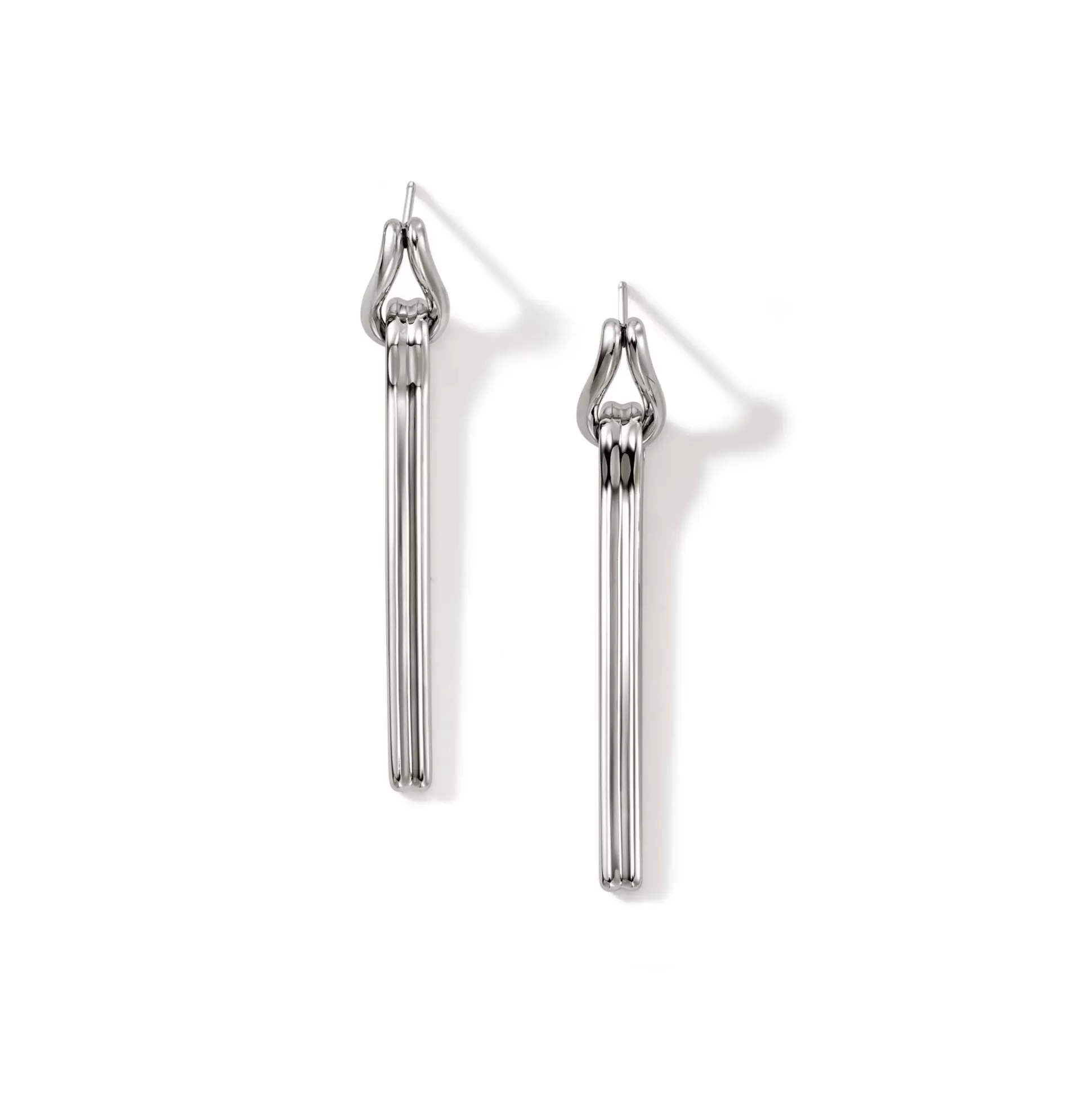 Cheap John Hardy Surf Drop Earrings, Sterling Silver