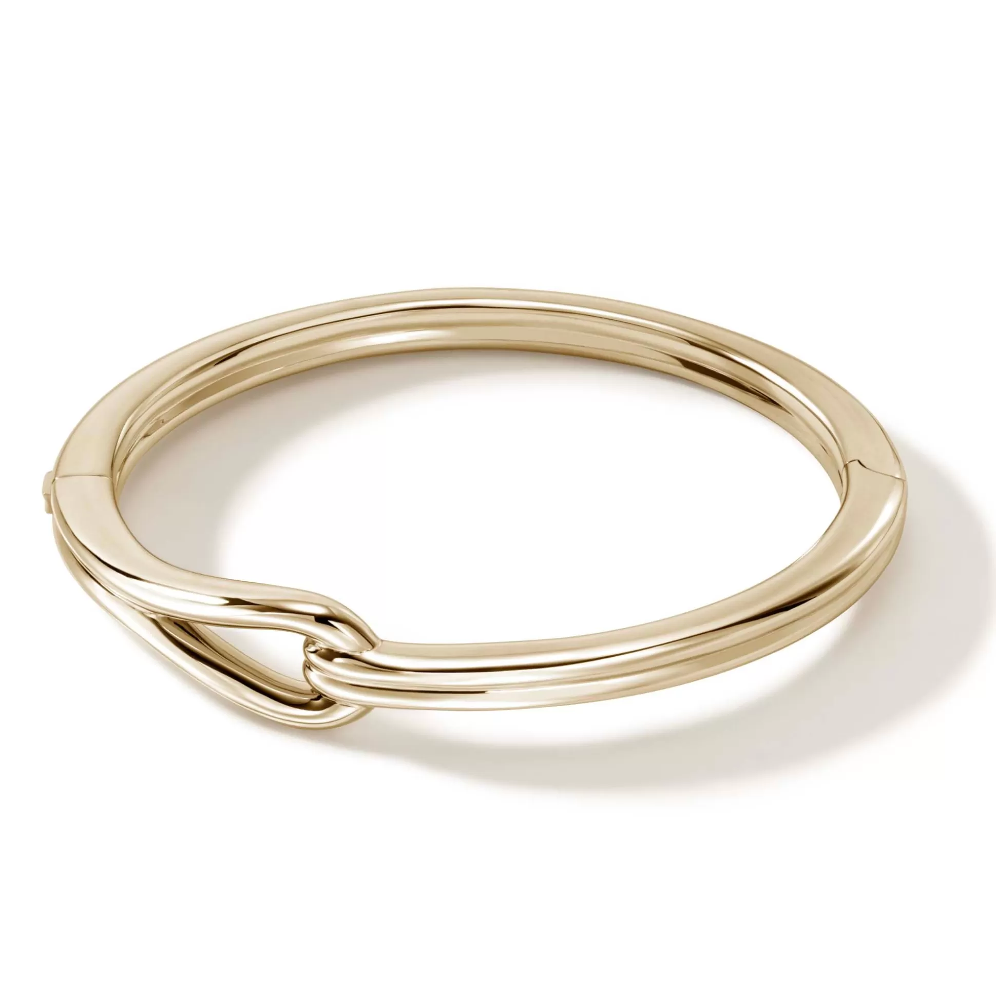 Store John Hardy Surf Hinged Bangle, Gold