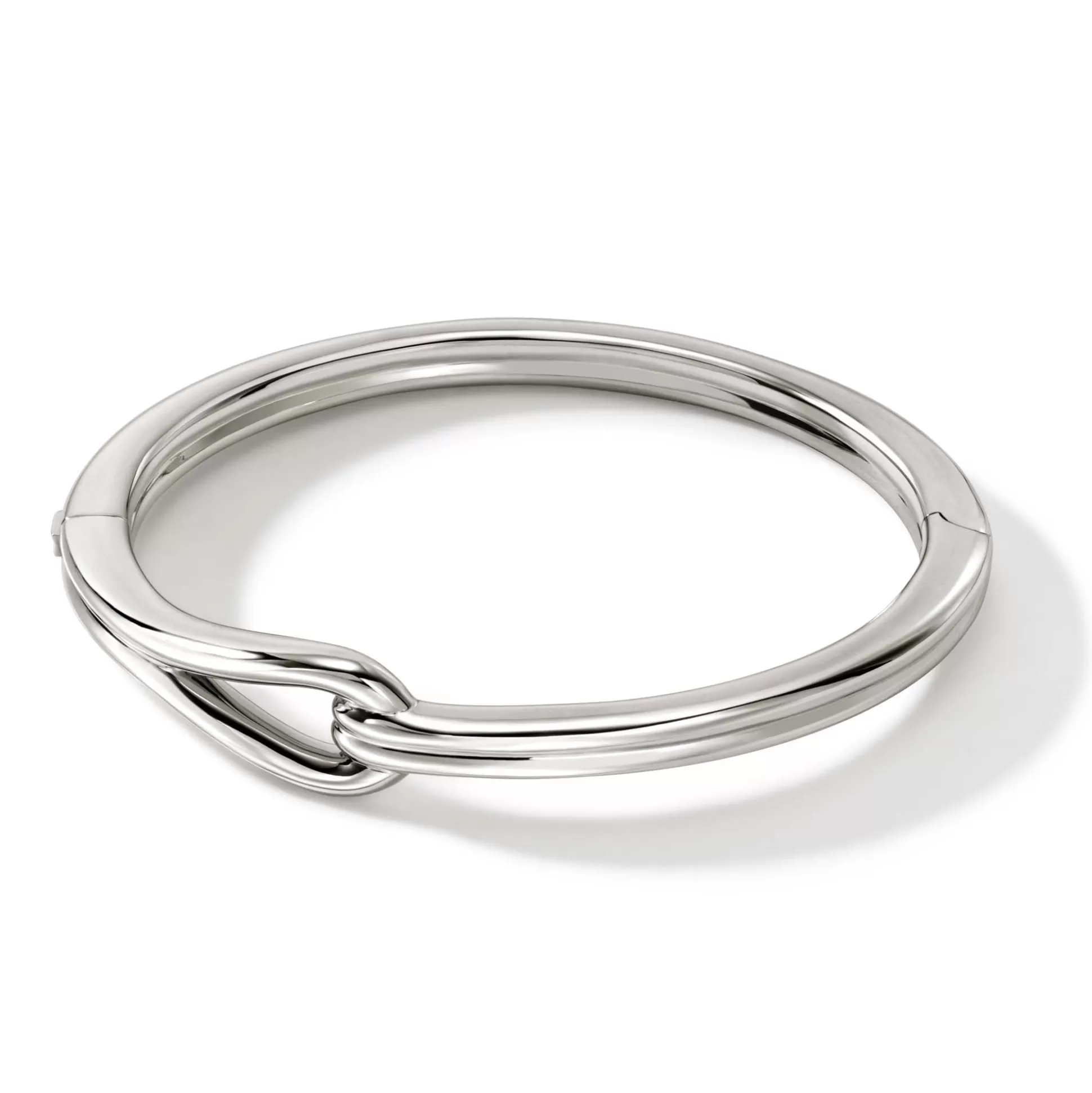 Store John Hardy Surf Hinged Bangle, Sterling Silver