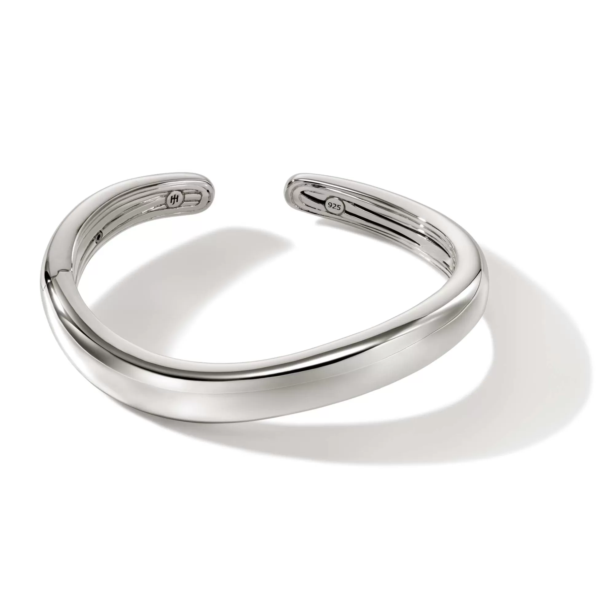 Online John Hardy Surf Hinged Cuff, Sterling Silver, Slim