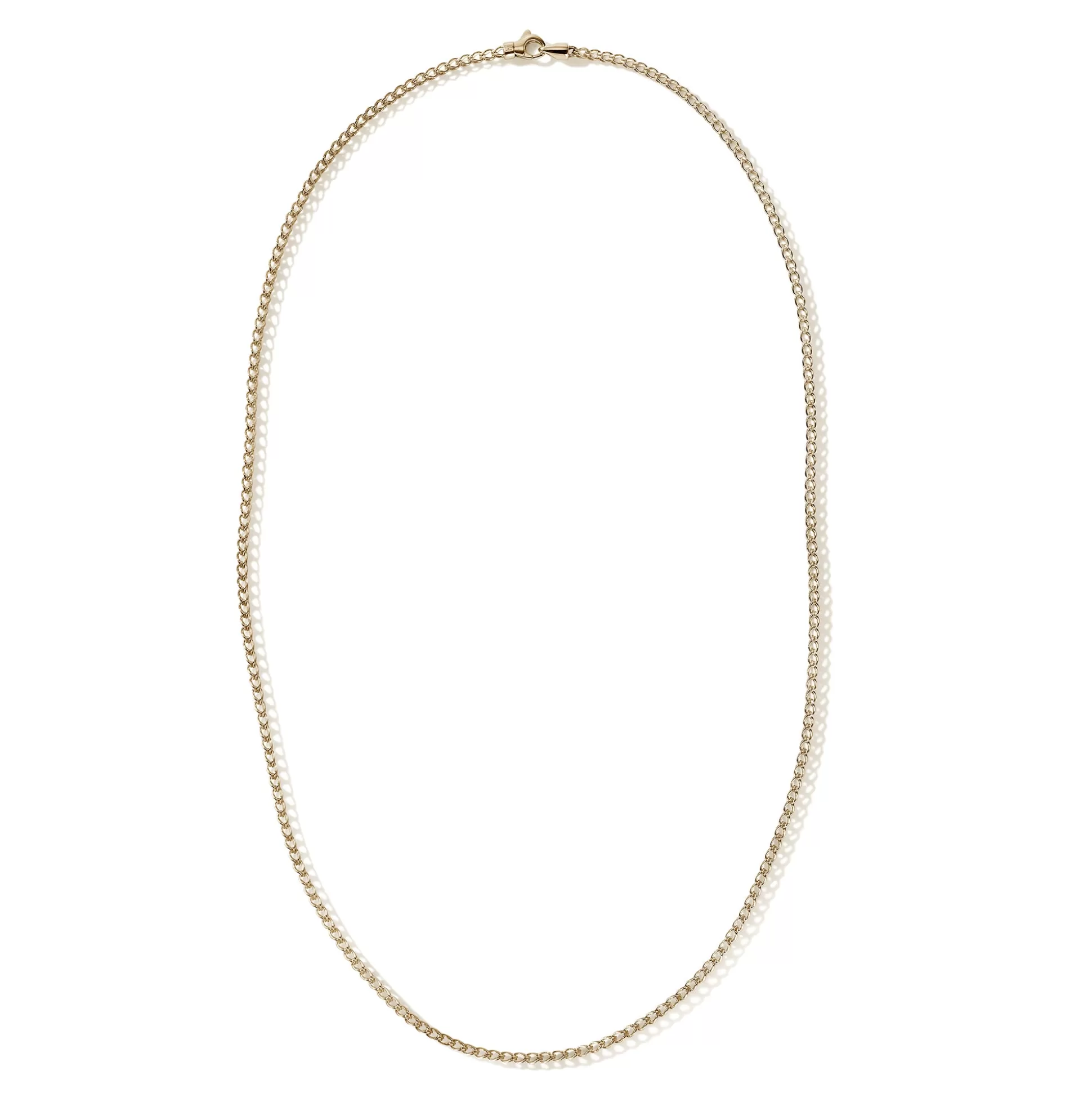 Hot John Hardy Surf Necklace, Gold, 2.3MM