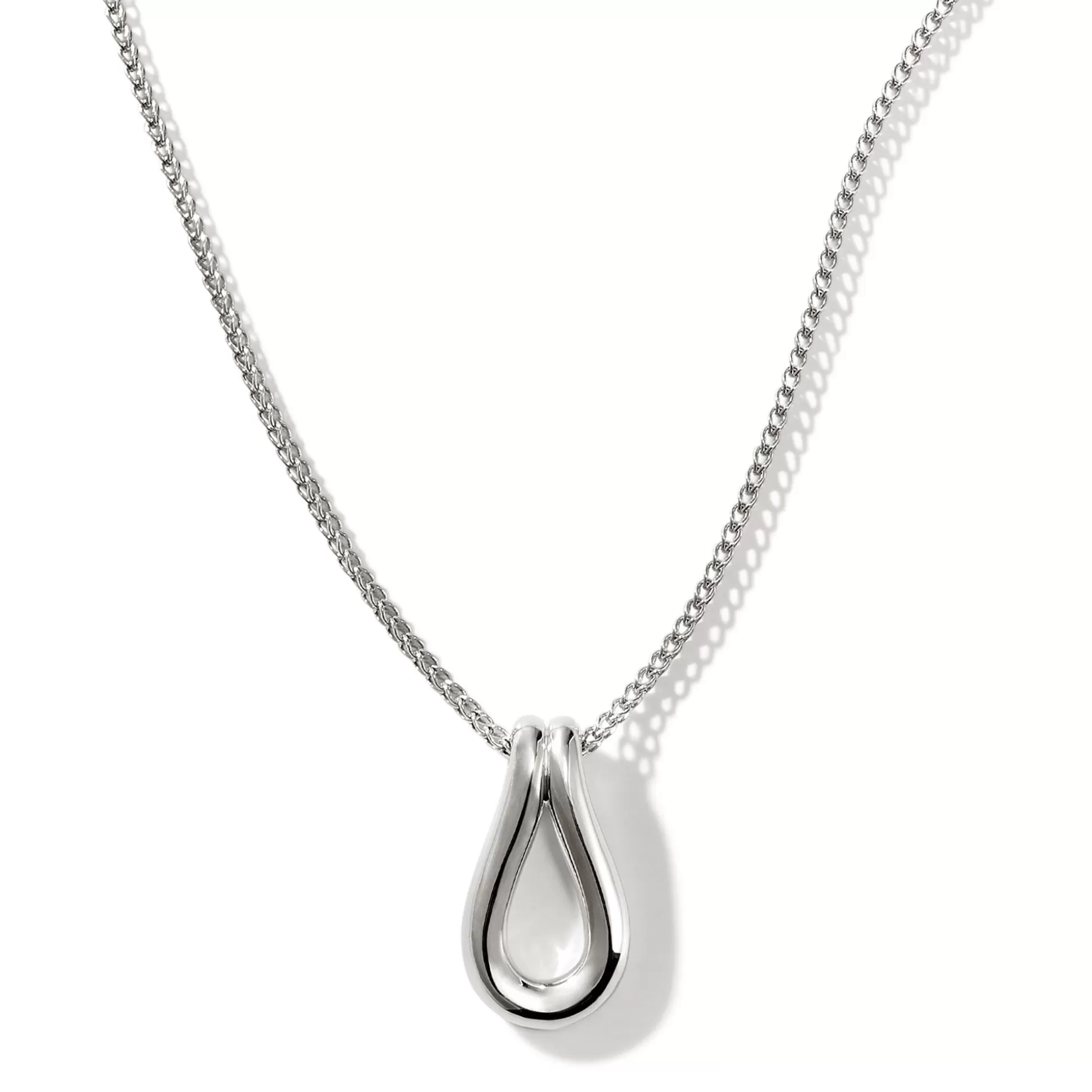 Shop John Hardy Surf Pendant Necklace, Sterling Silver