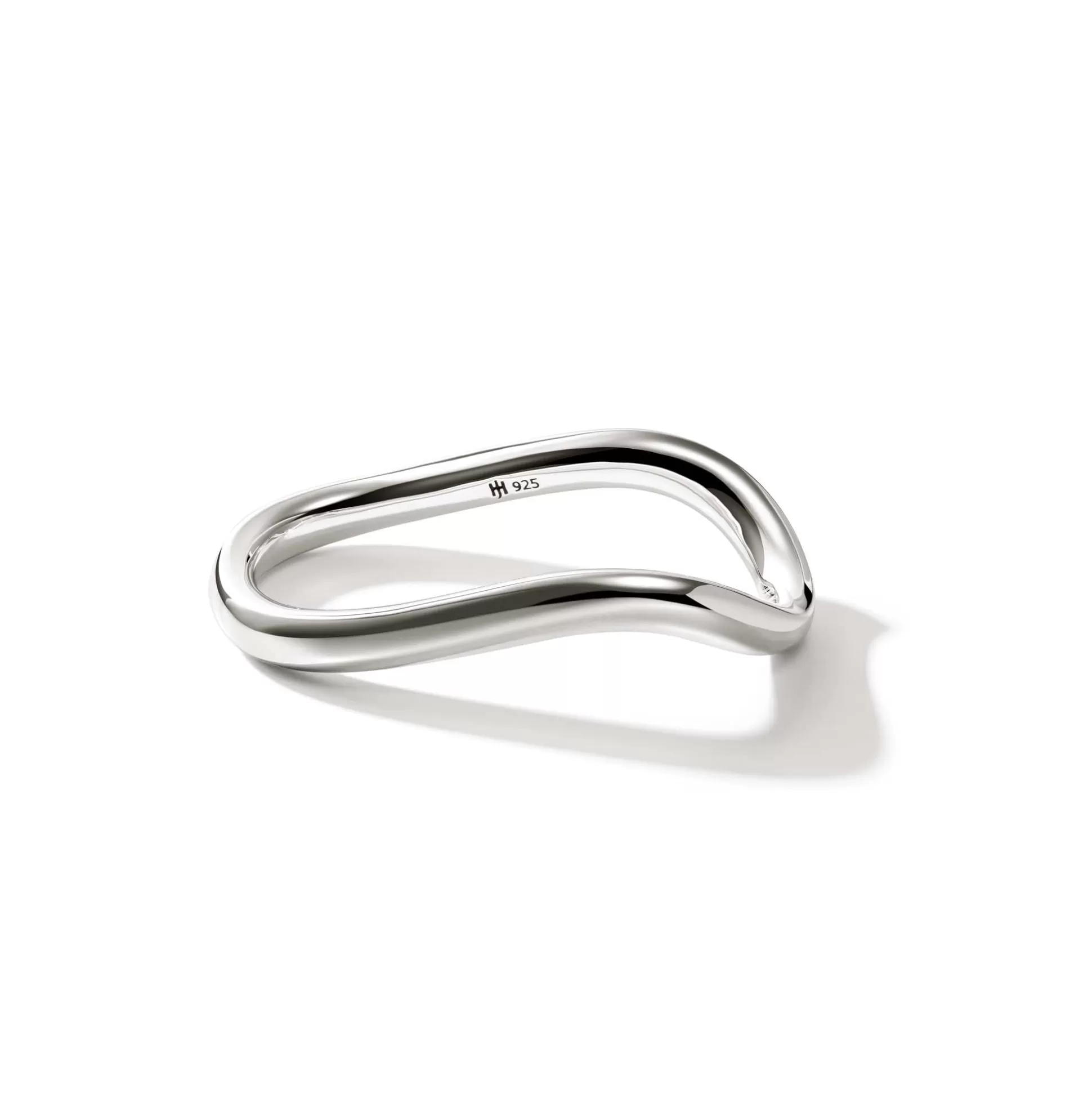 Best John Hardy Surf Ring, Sterling Silver, Double Finger