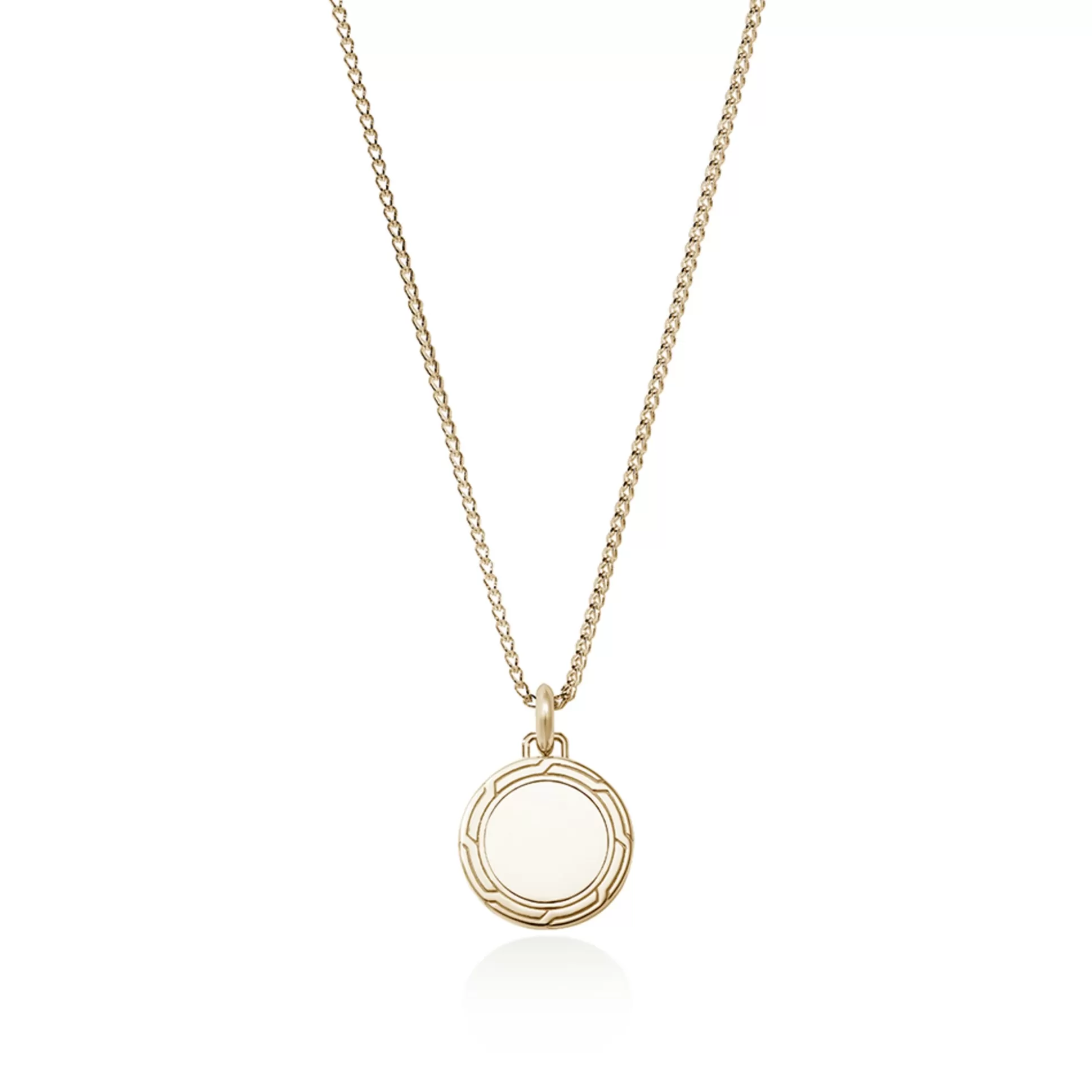 Online John Hardy Tag Necklace, Gold