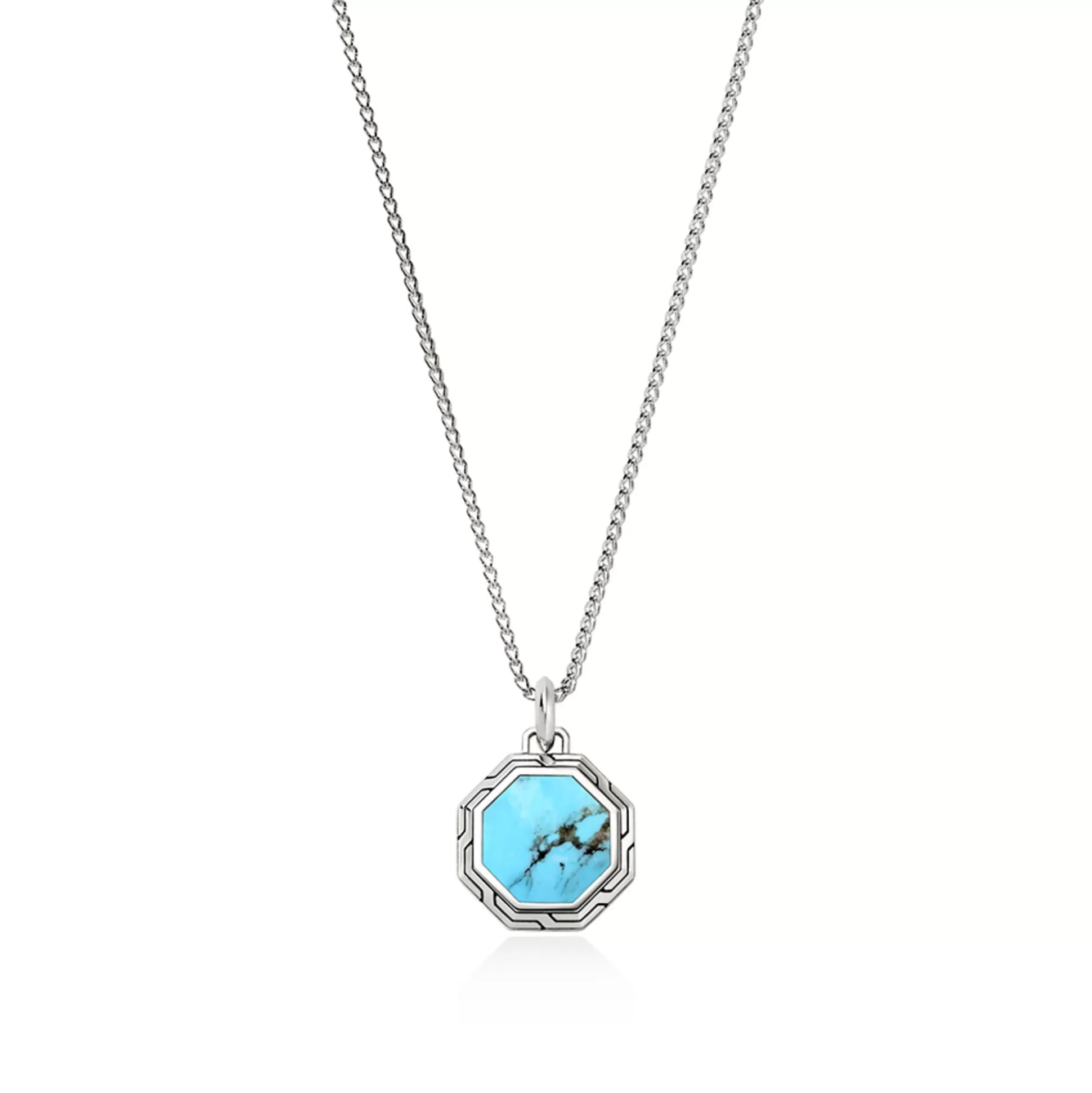 New John Hardy Tag Necklace, Silver