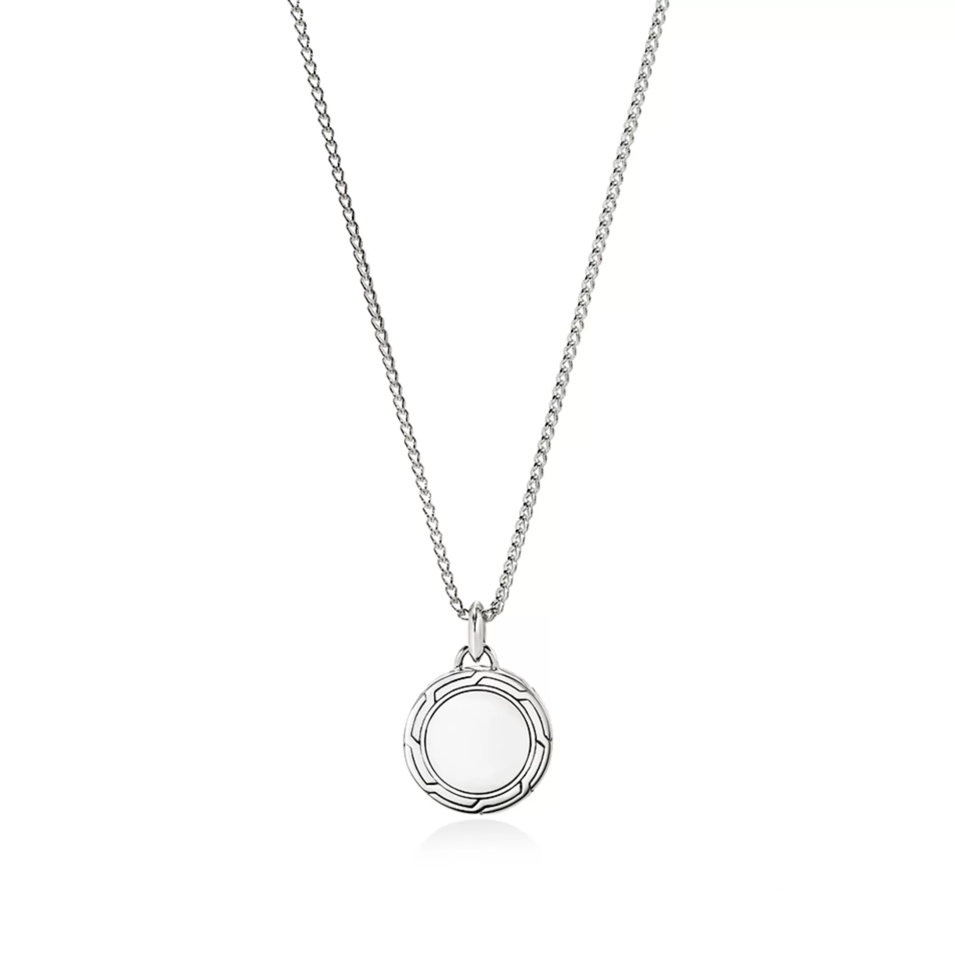 Sale John Hardy Tag Necklace, Sterling Silver