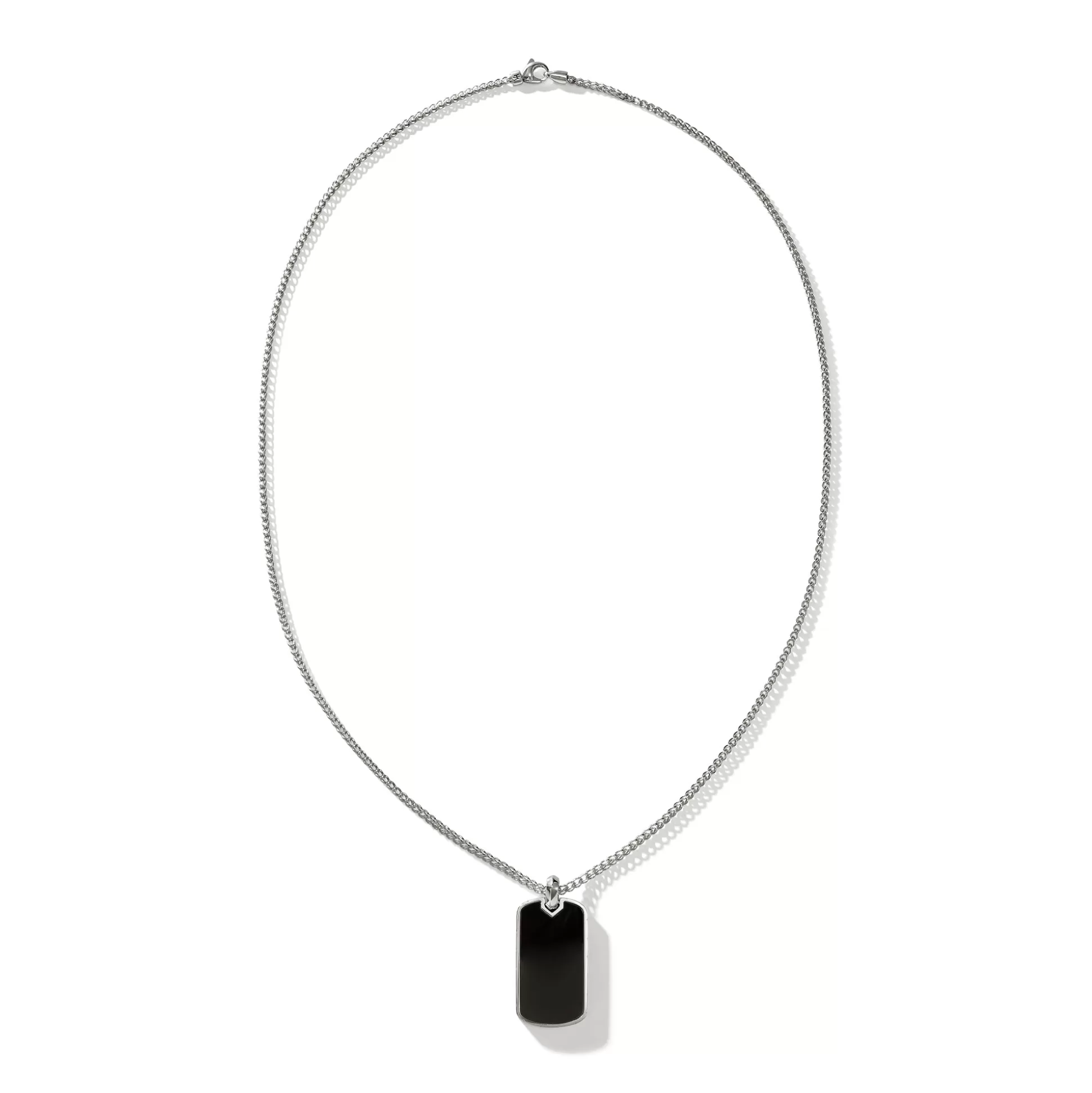 New John Hardy Tag Pendant Necklace, Sterling Silver